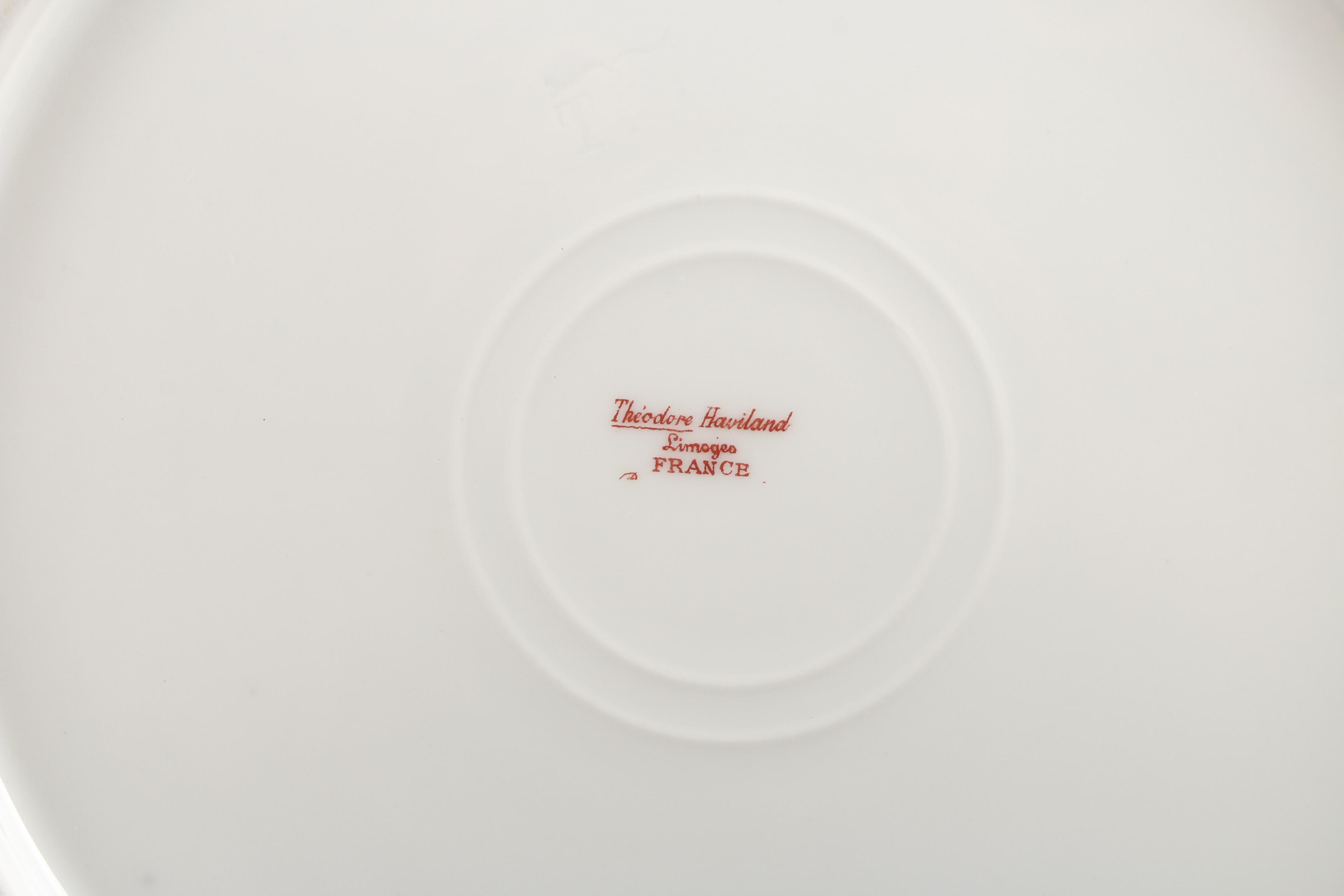 Vintage Theodore Haviland Limoges Porcelain Dinnerware ca. 1903-25