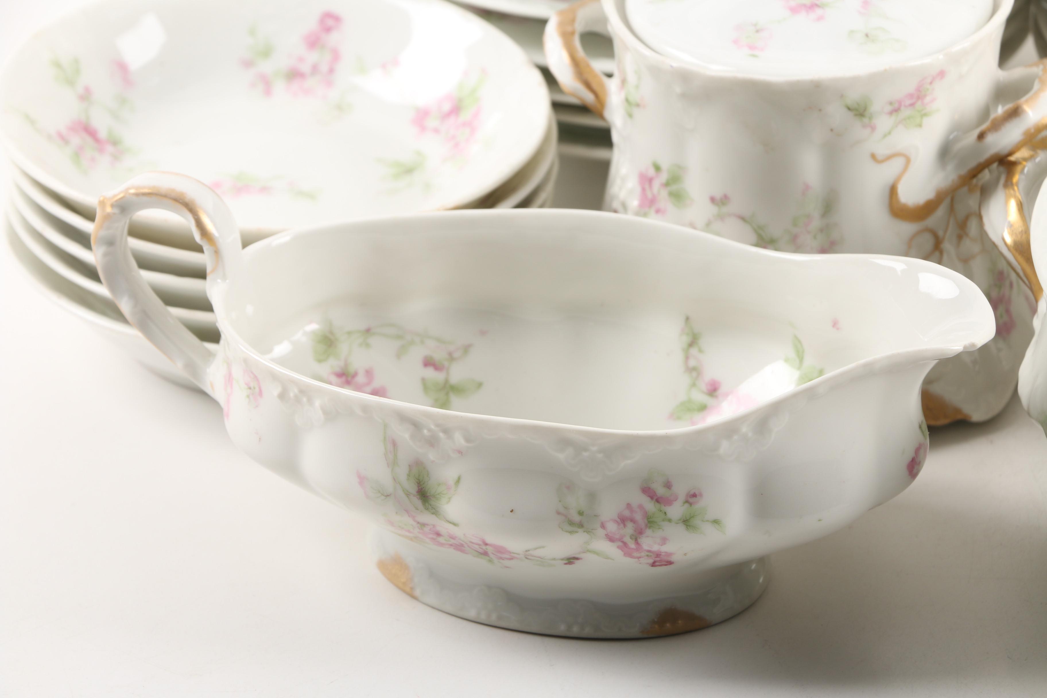 Vintage Theodore Haviland Limoges Porcelain Dinnerware ca. 1903-25