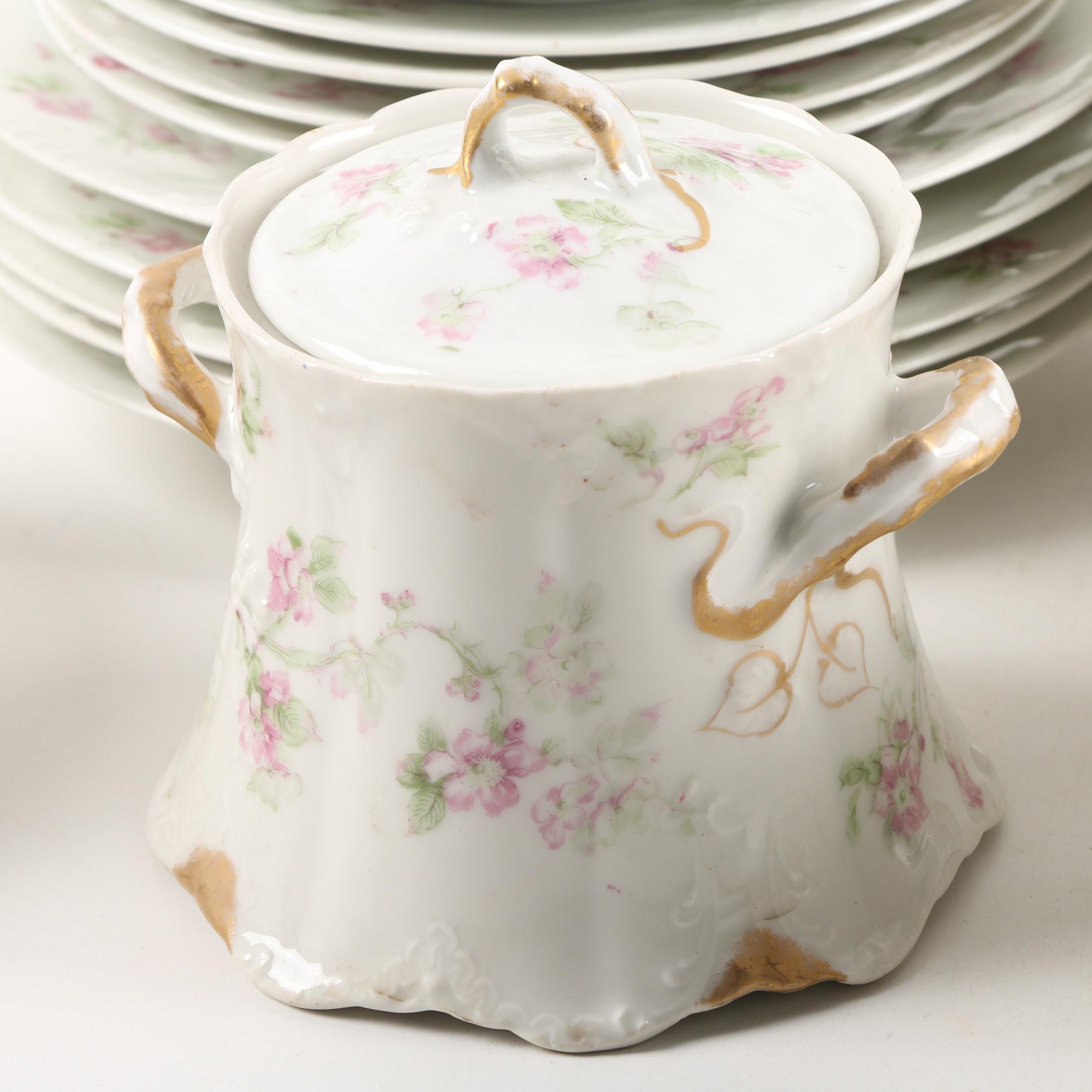 Vintage Theodore Haviland Limoges Porcelain Dinnerware ca. 1903-25