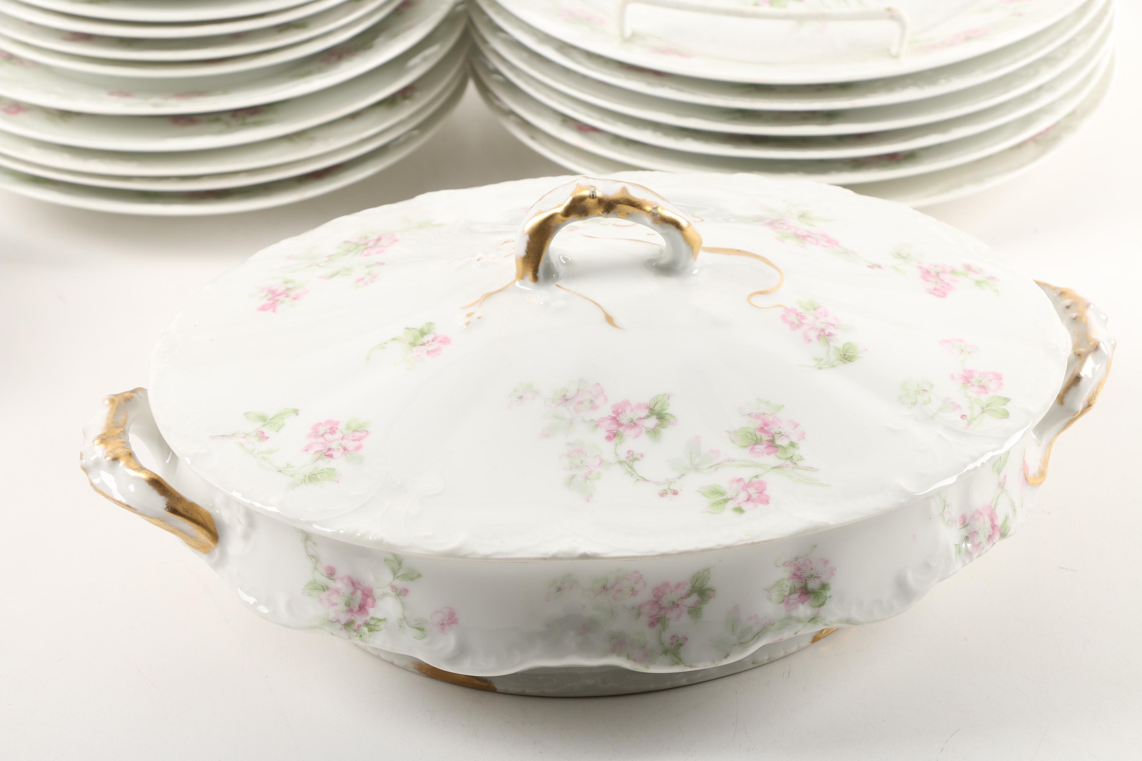 Vintage Theodore Haviland Limoges Porcelain Dinnerware ca. 1903-25