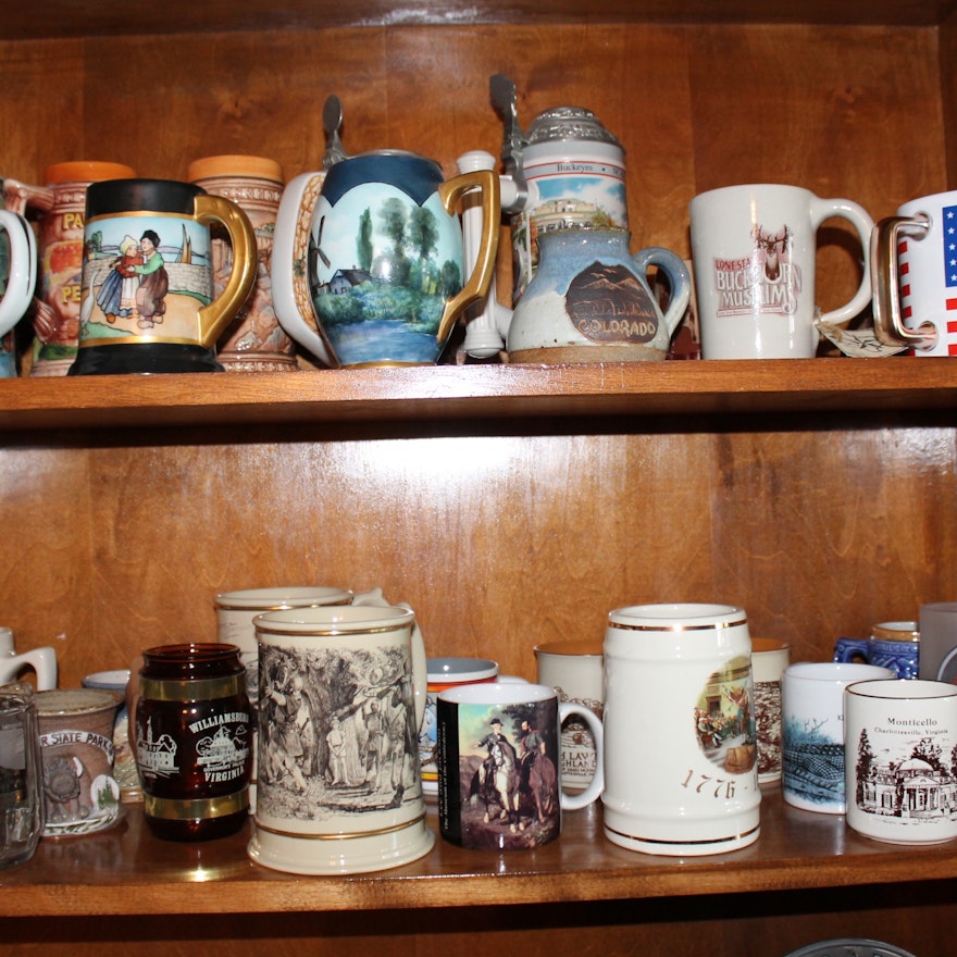 Vintage Steins and Mugs