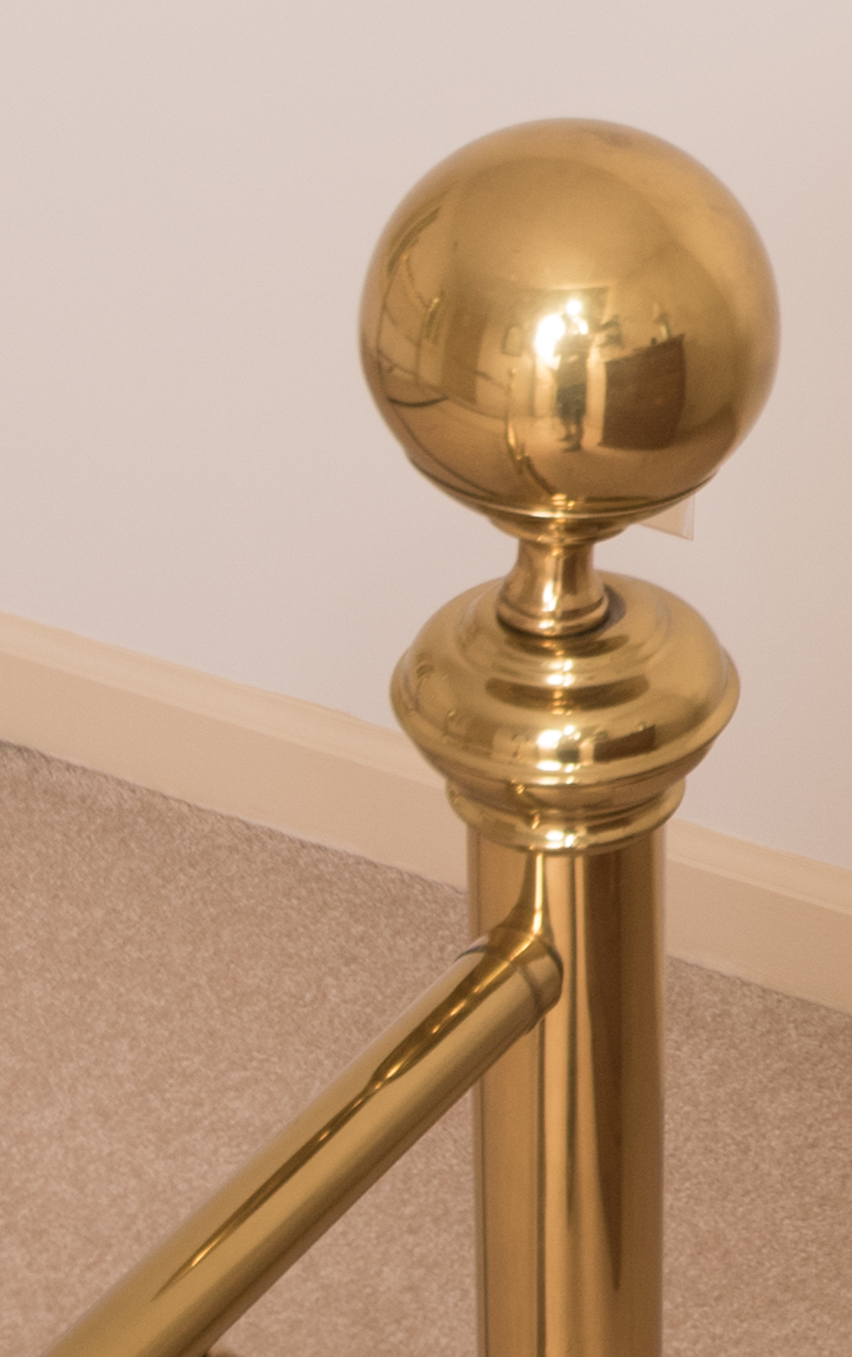 Vintage Queen Size Brass Bed Frame