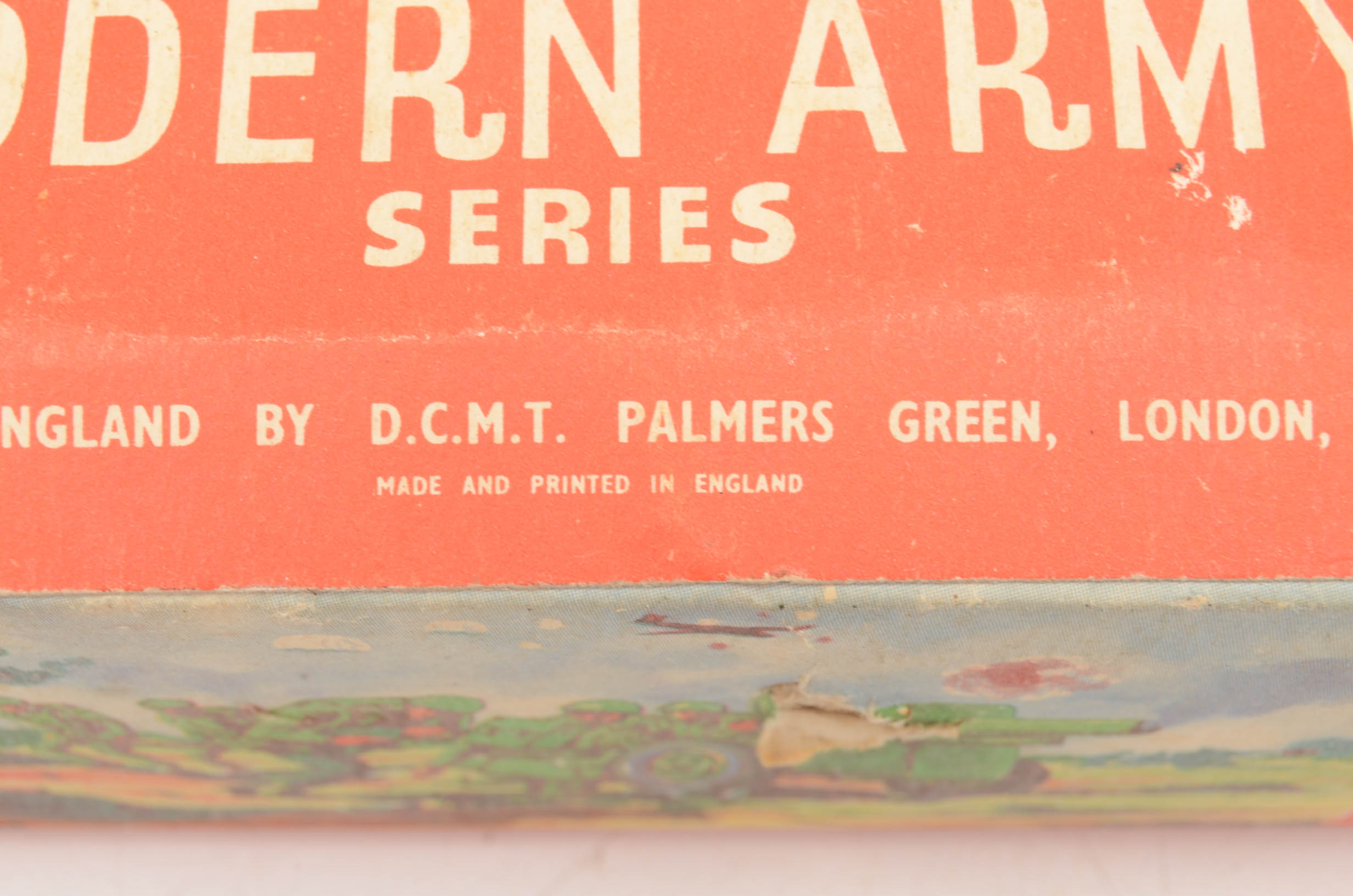 Collection of English Made Mid-Century Military Toys With Original Boxes