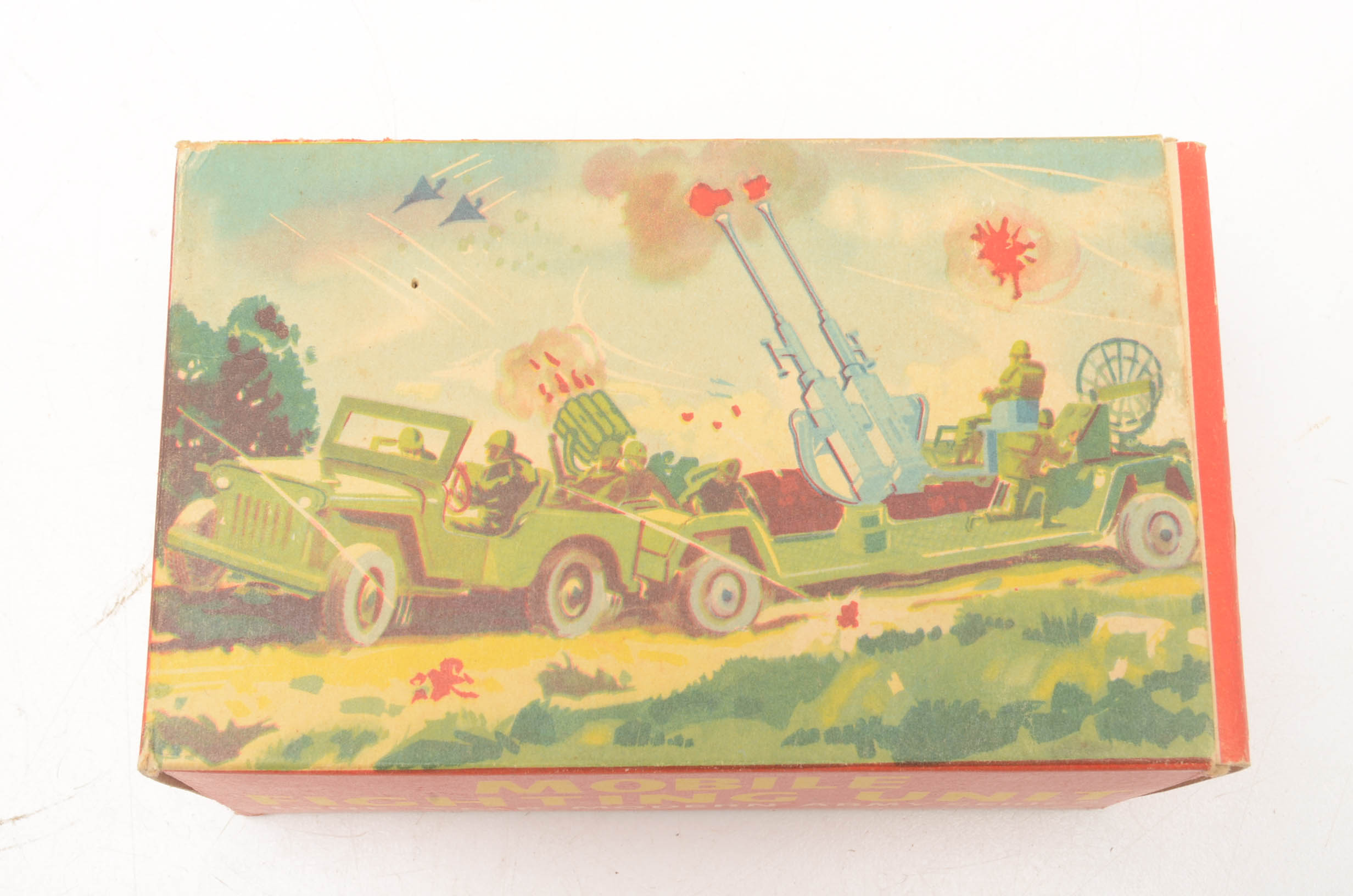 Collection of English Made Mid-Century Military Toys With Original Boxes