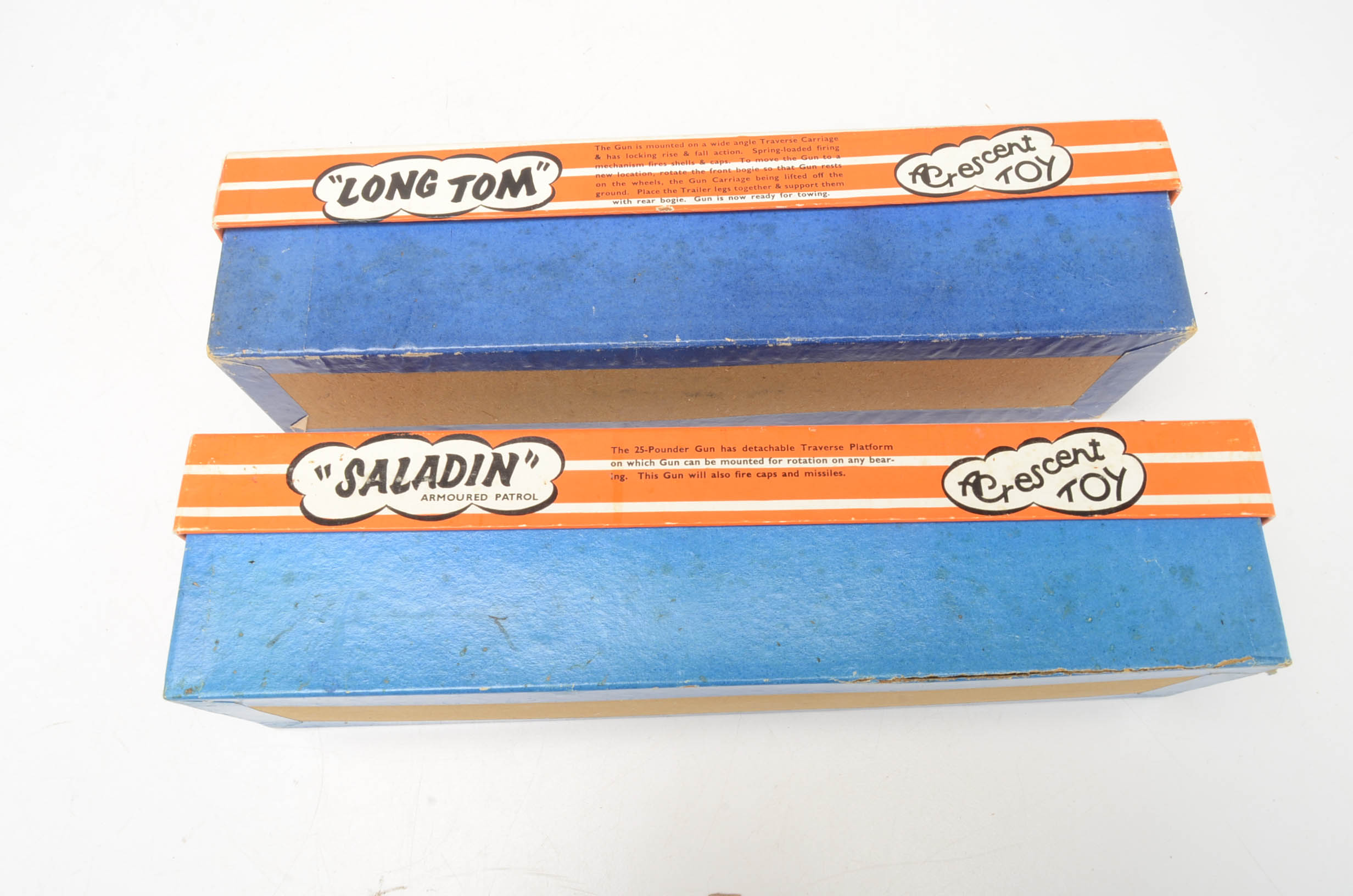 Collection of English Made Mid-Century Military Toys With Original Boxes