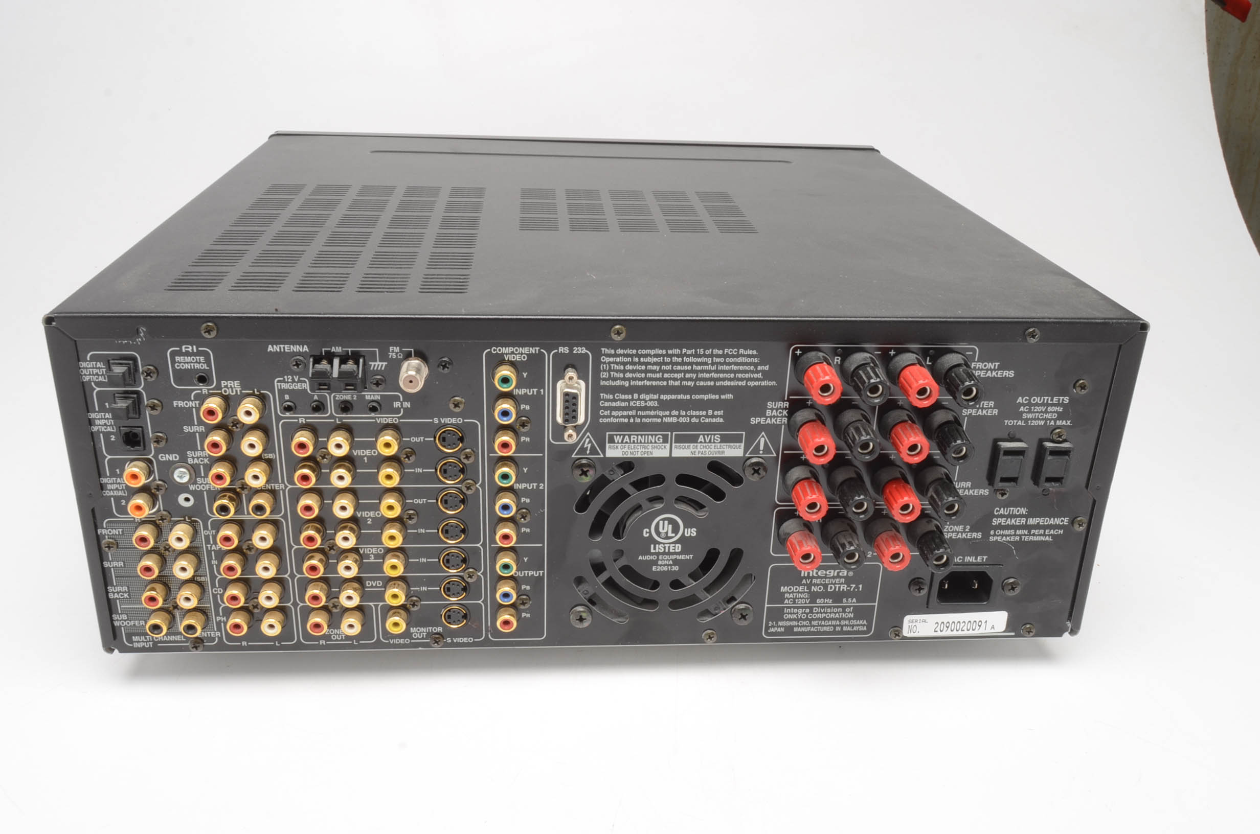 Integra Audio Video Receiver