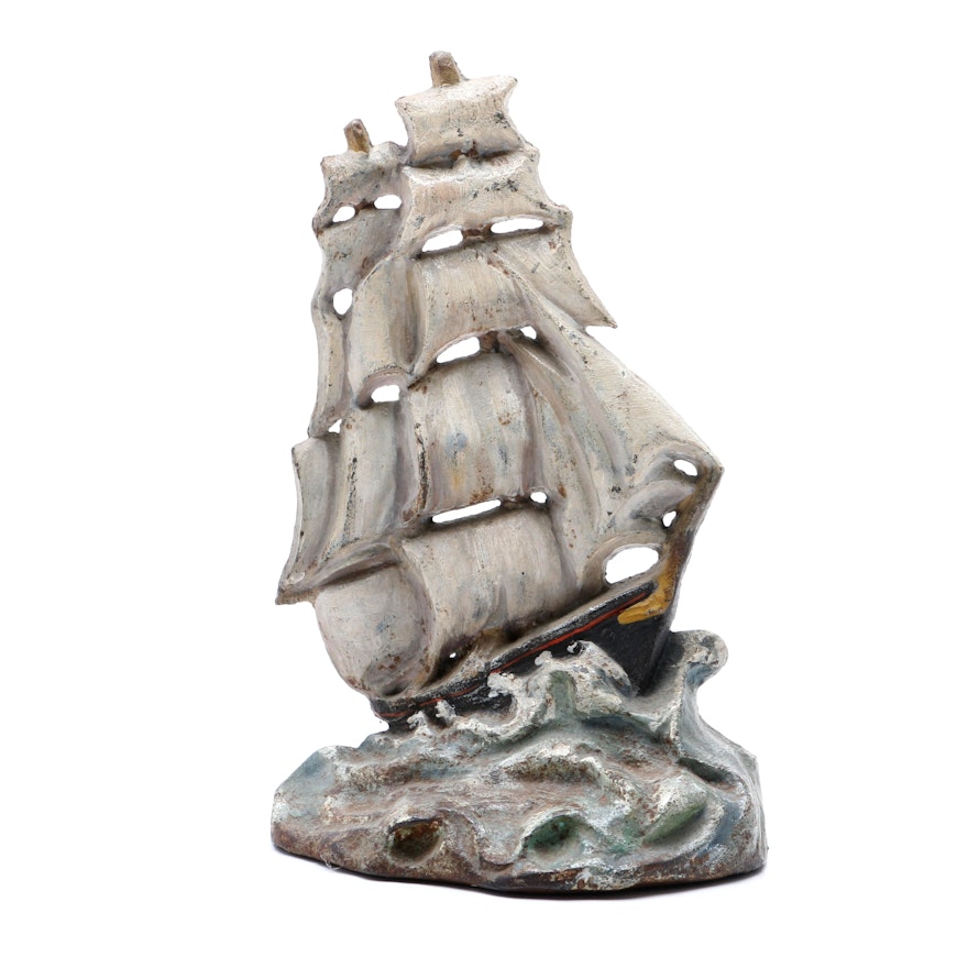 Cast-Iron Ship Doorstop