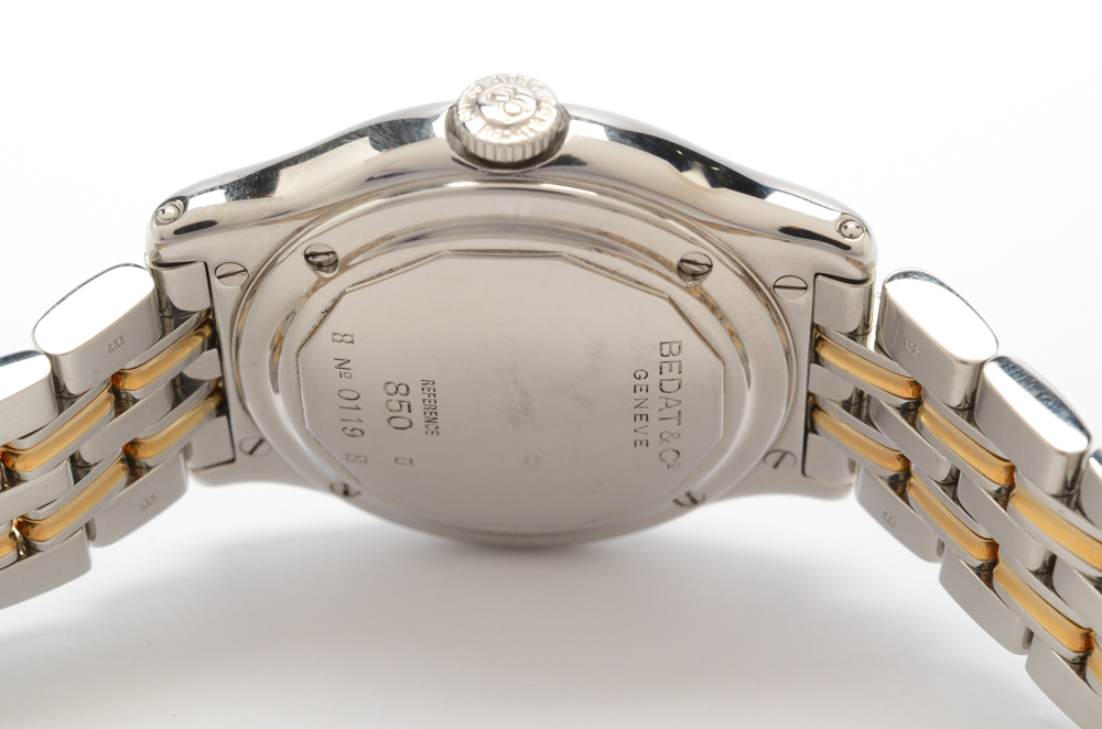 Bedat & Co "No. 8" Two-Tone Stainless Steel Watch Model 850