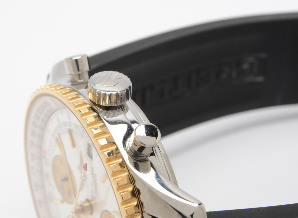 Breitling Navitimer 18K Yellow Gold Stainless Steel Automatic Chronograph