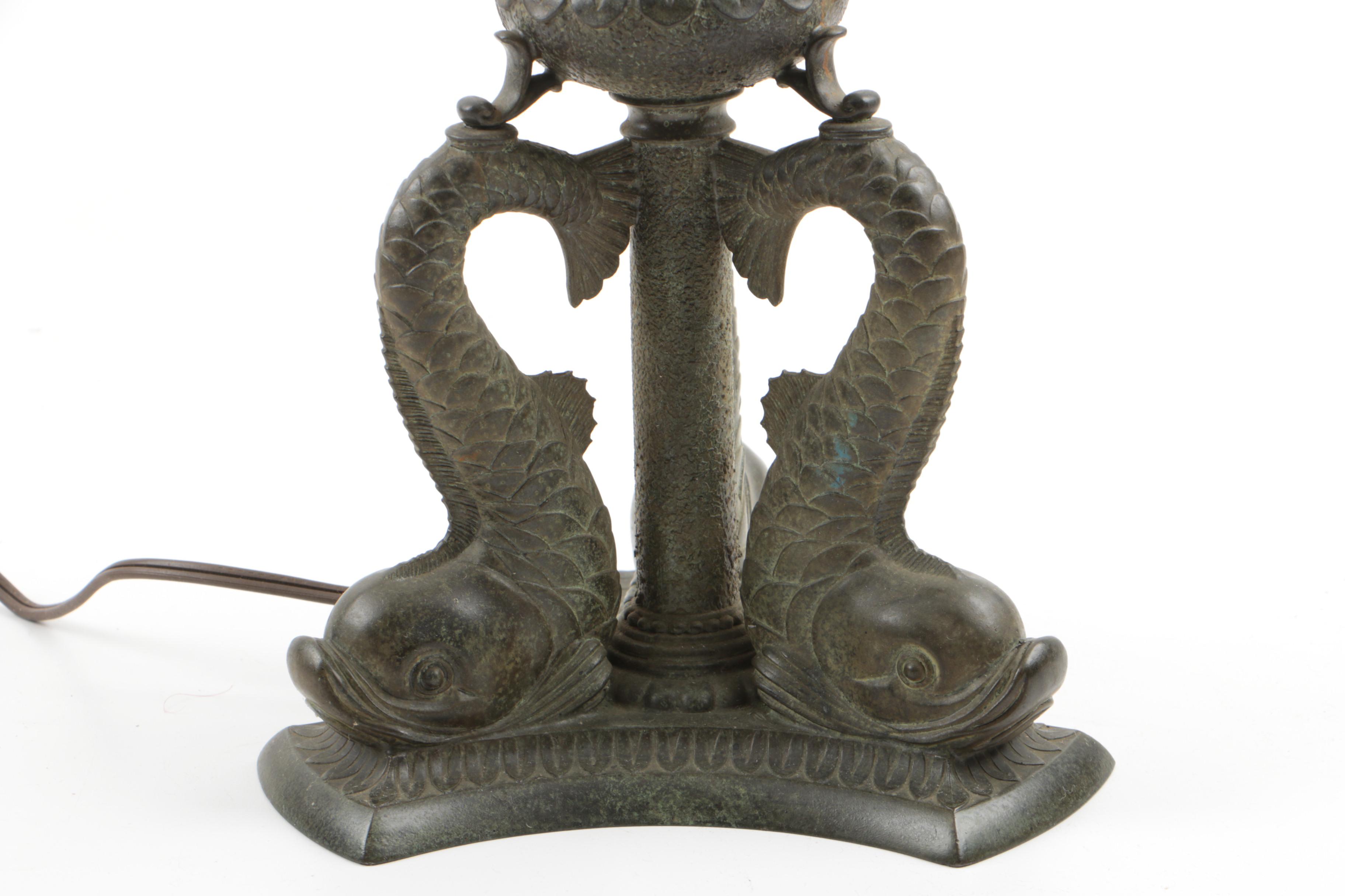 Pairpoint Dolphin Lamp Base