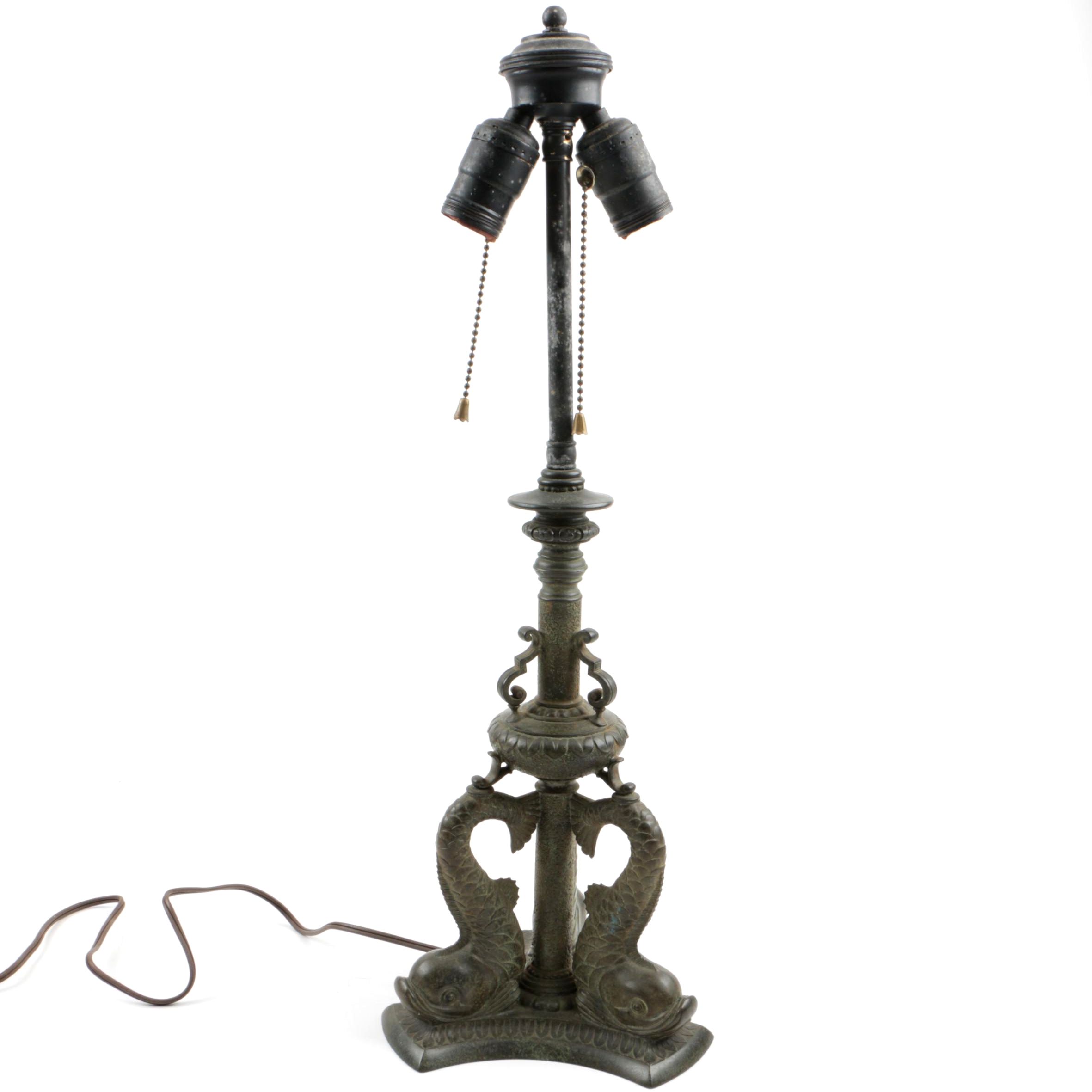 Pairpoint Dolphin Lamp Base