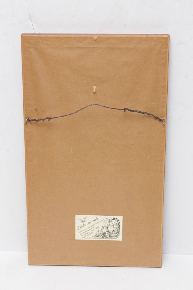 Signed Limited Edition Hand-Colored Print "Mallards of Swingle"