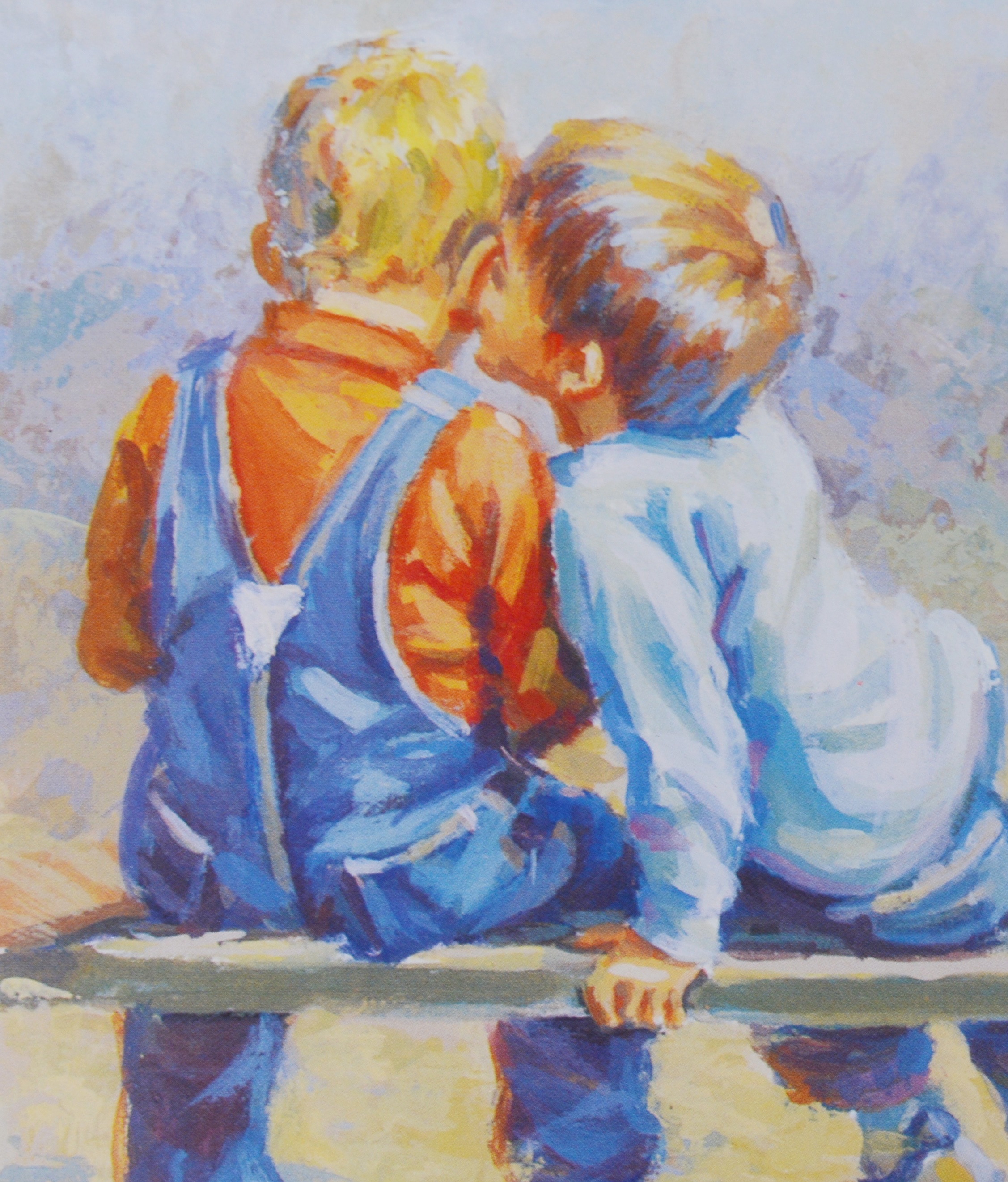 Lucelle Raad Limited Edition Lithograph "Guess What"