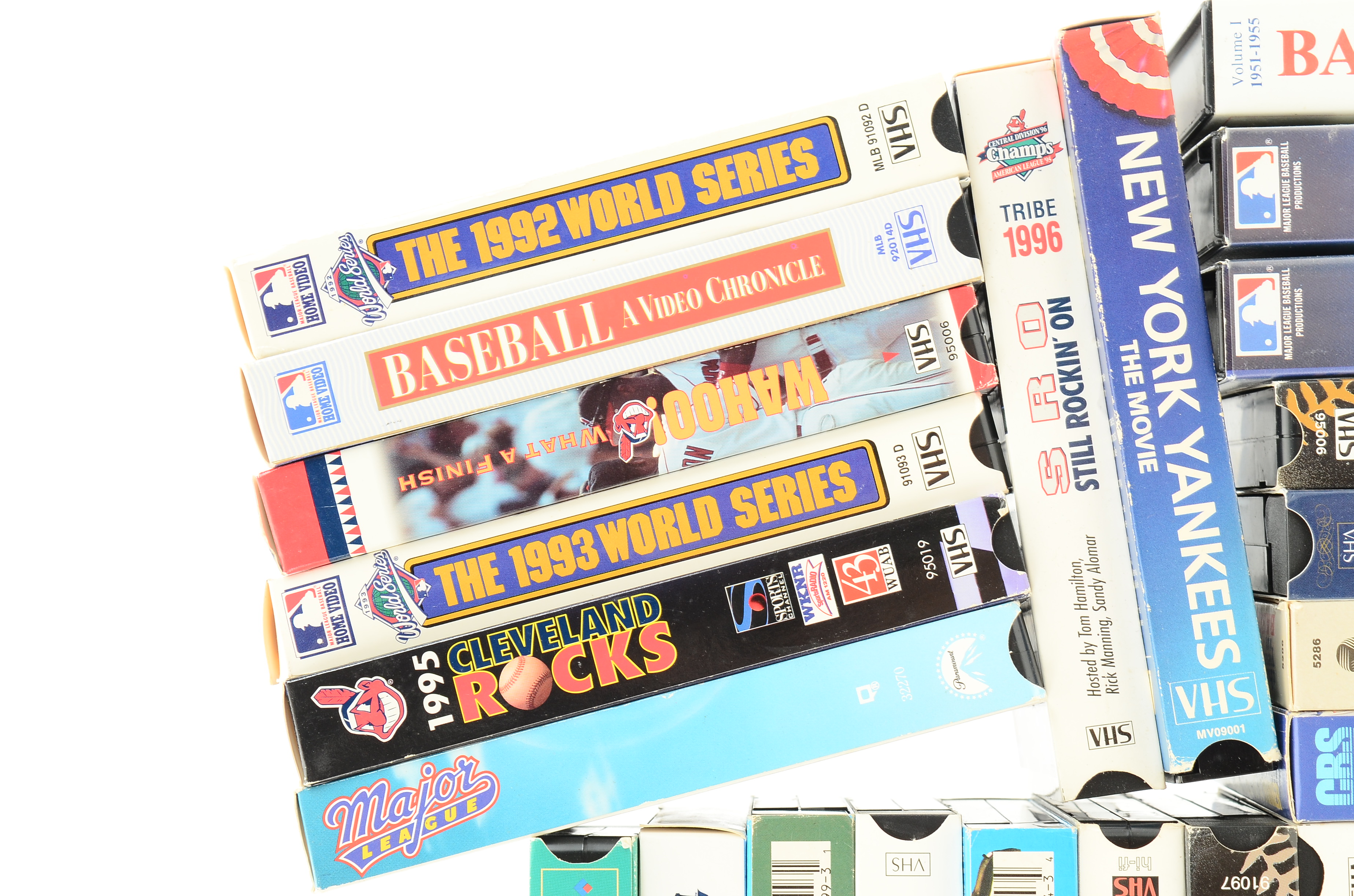 1980s and 1990s Baseball VHS Tapes
