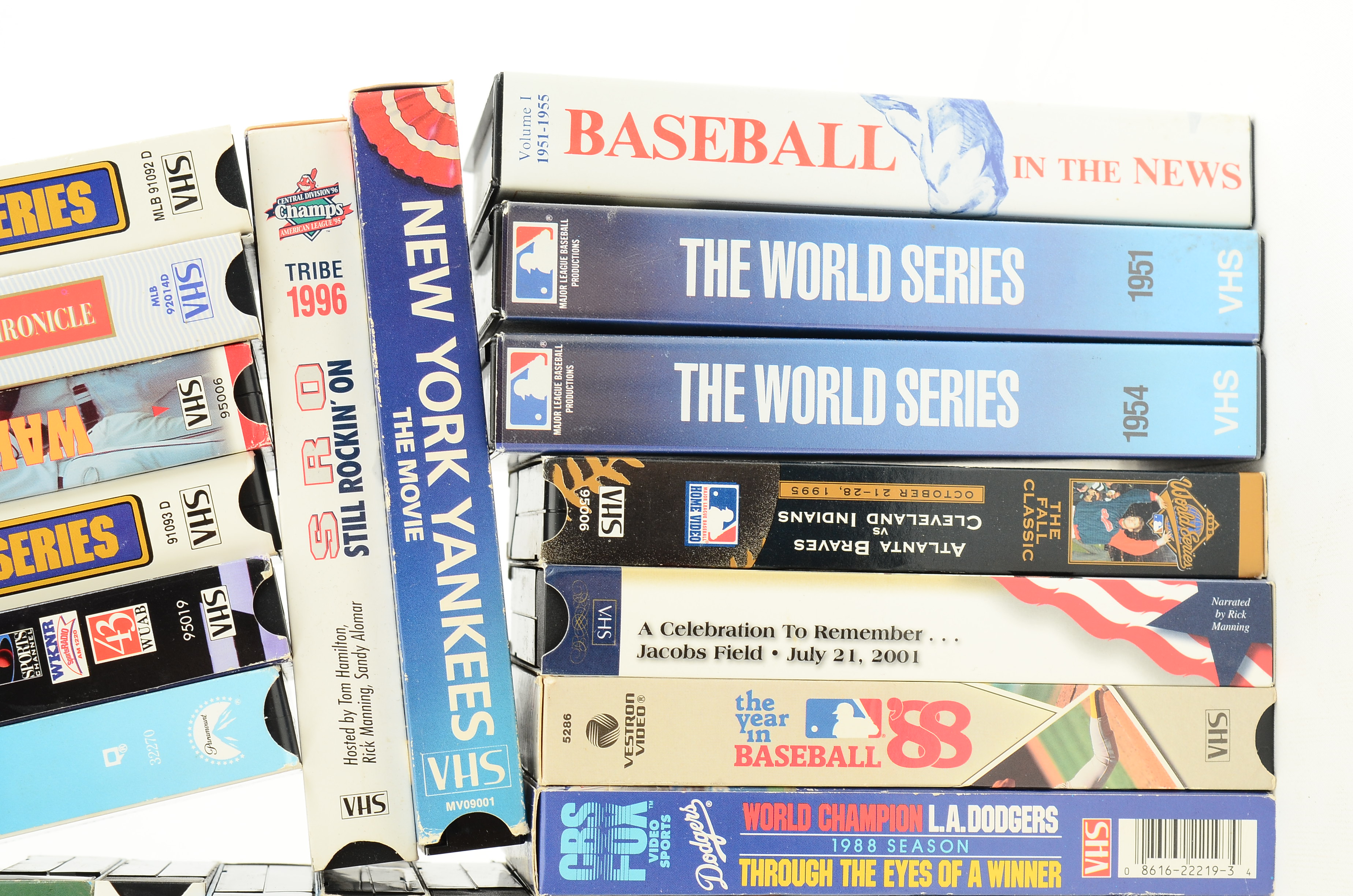 1980s and 1990s Baseball VHS Tapes
