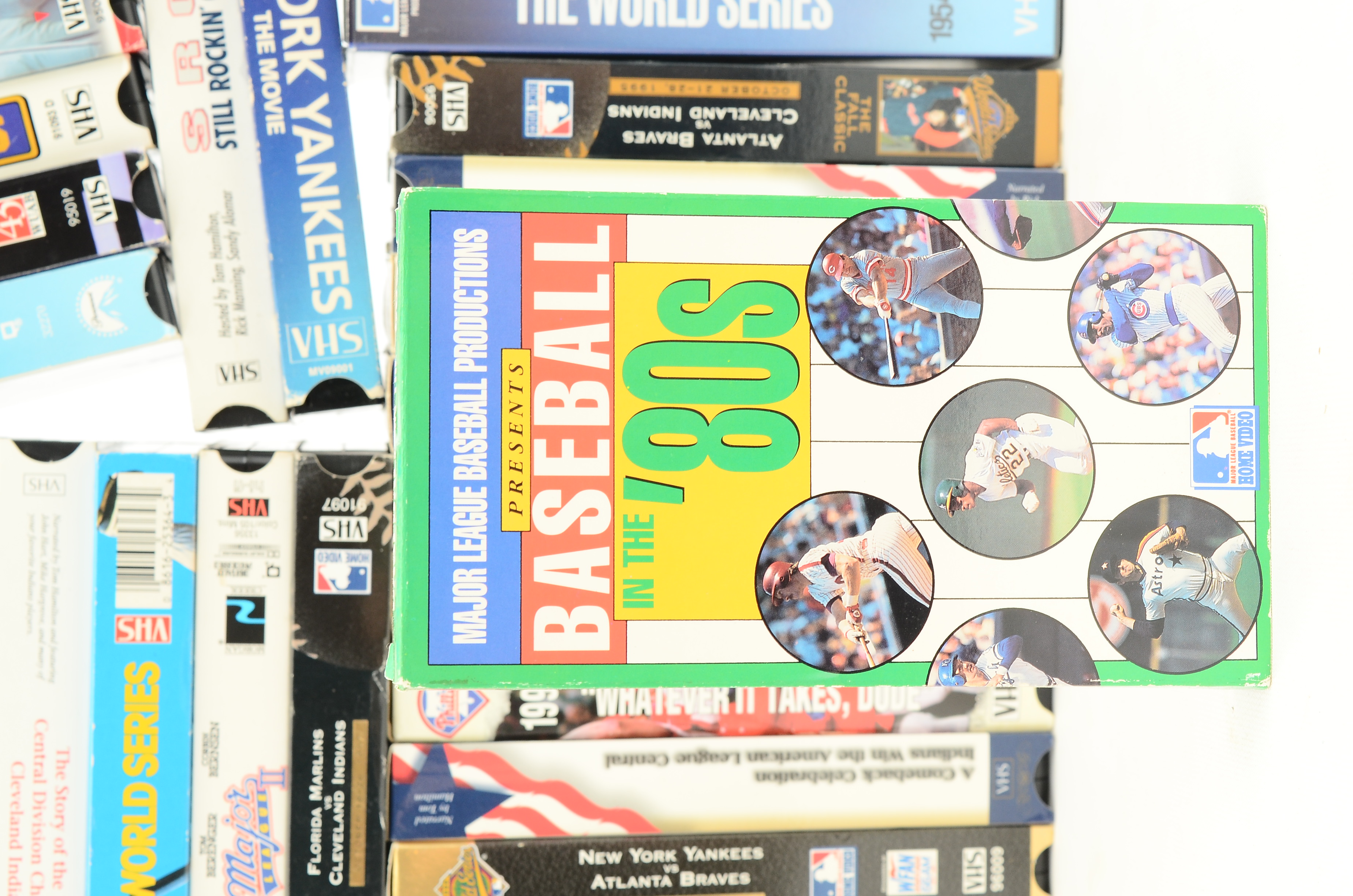 1980s and 1990s Baseball VHS Tapes