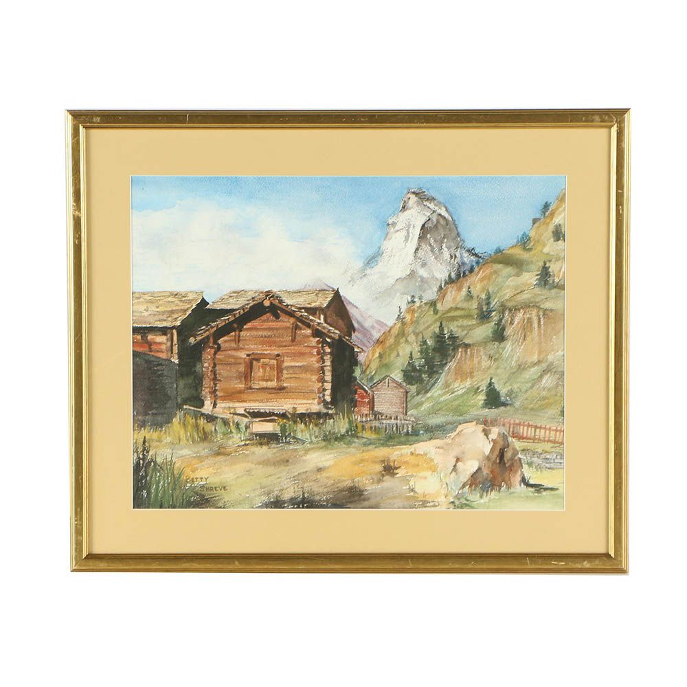 Betty Shreve Watercolor Painting