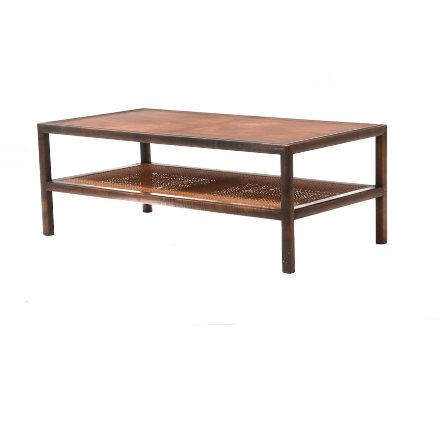 Baker Mid-Century Walnut Coffee Table