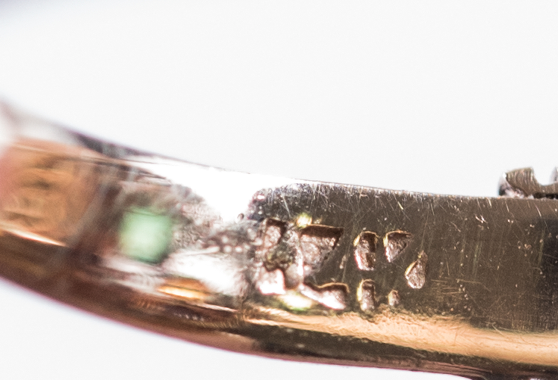 14K Yellow Gold and Multi-Gemstone Dome Ring