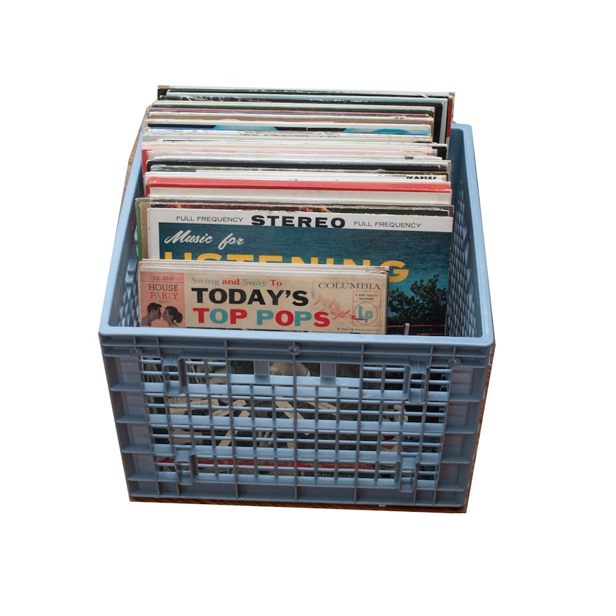 Assortment of Vinyl Pop, Rock, World, and Easy Listening