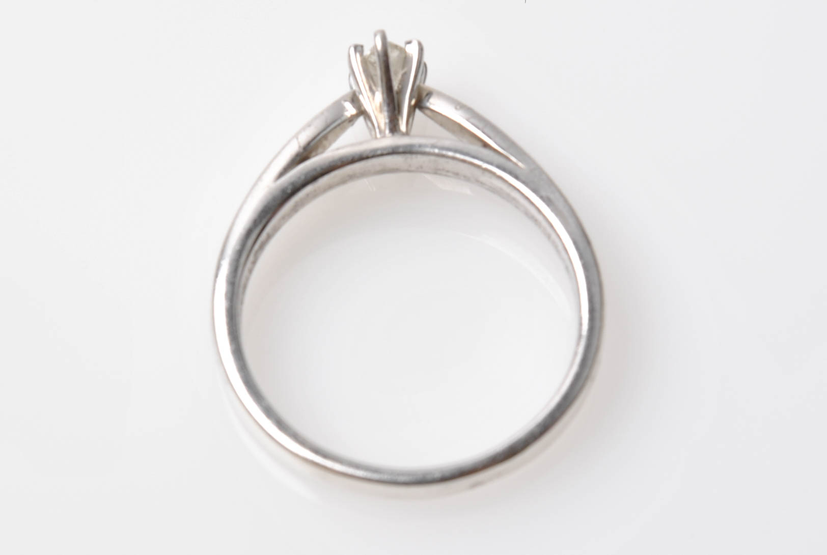 Platinaire Solitaire Marquise Diamond Ring