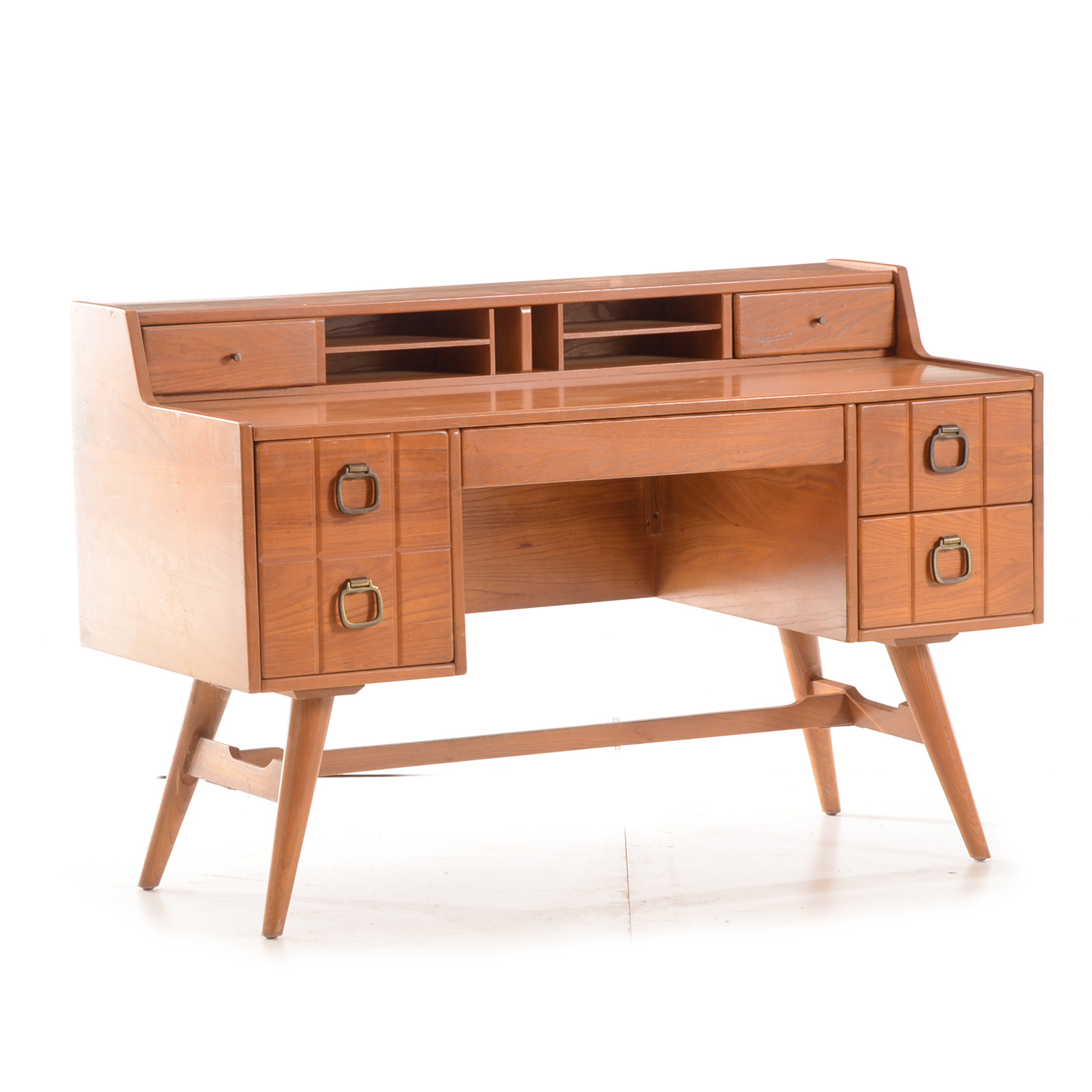 Vintage Walnut Desk by Owosso