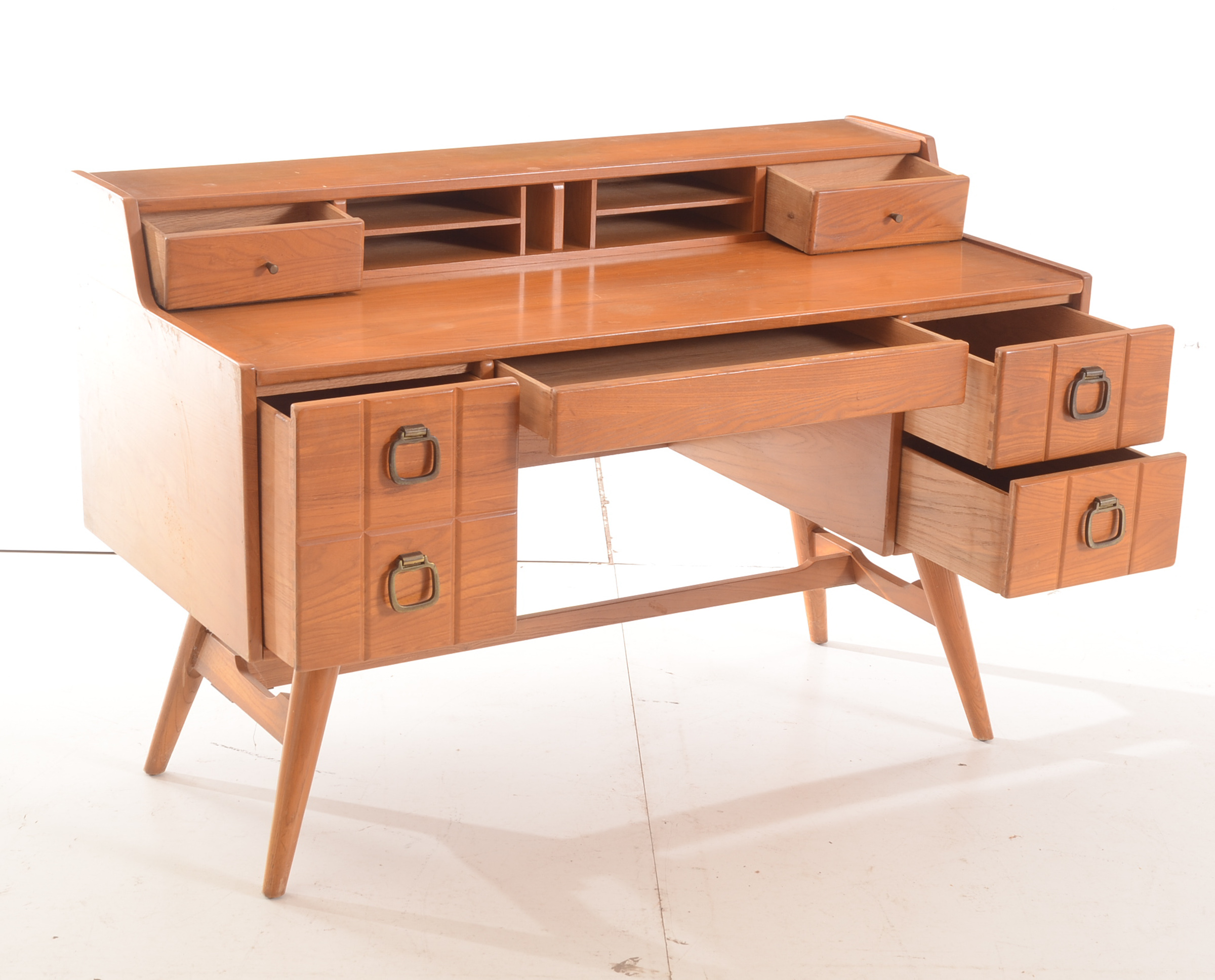 Vintage Walnut Desk by Owosso