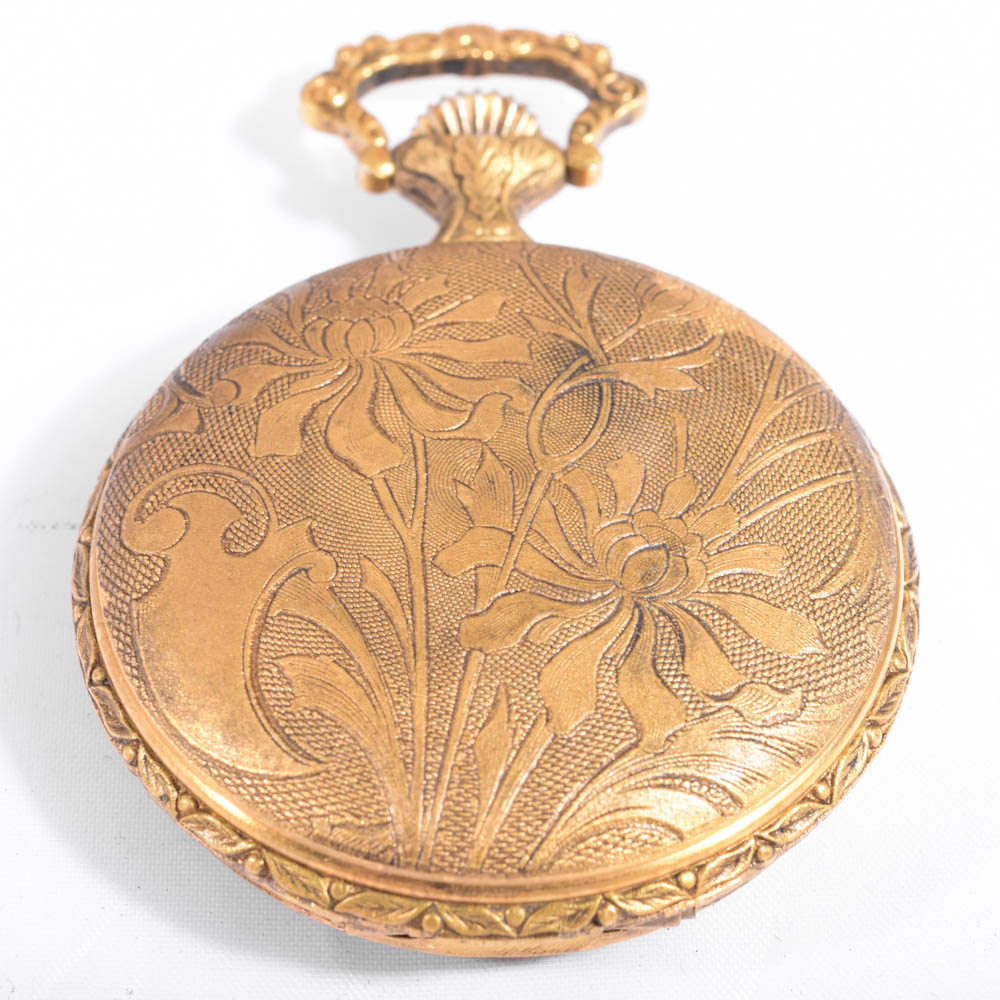 Belle Luisse Gold Filled Pocket Watch
