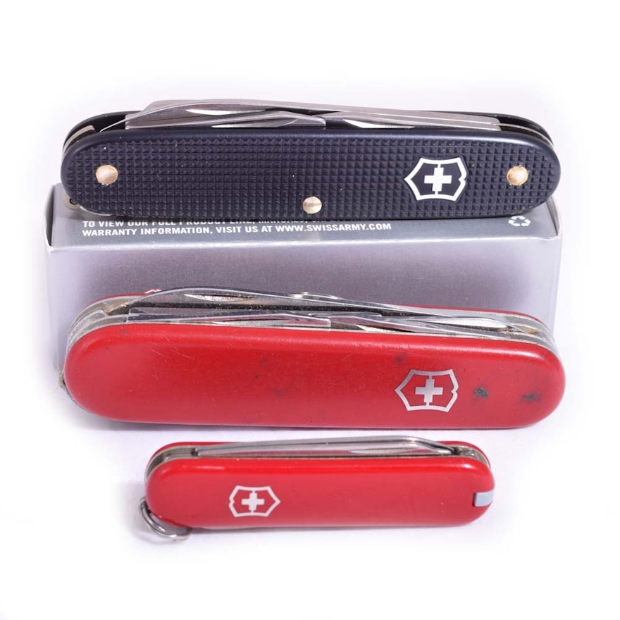 Swiss Army Pocket Knives