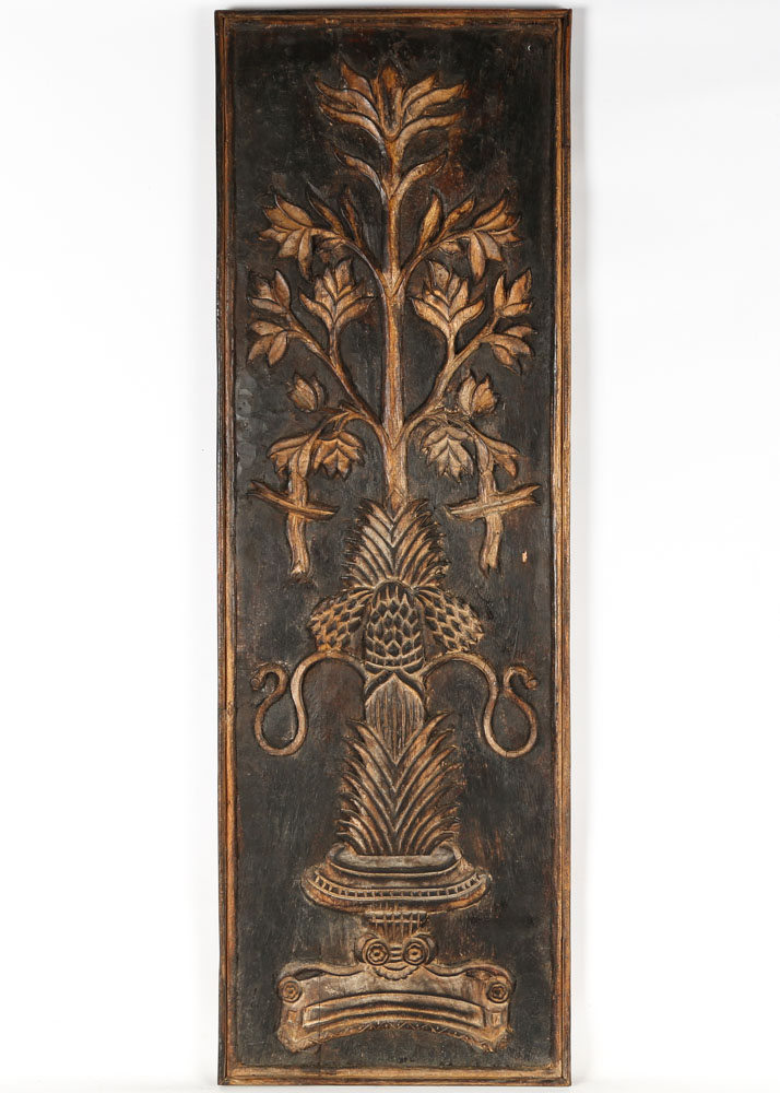 Carved Bas-Relief Wall Panels