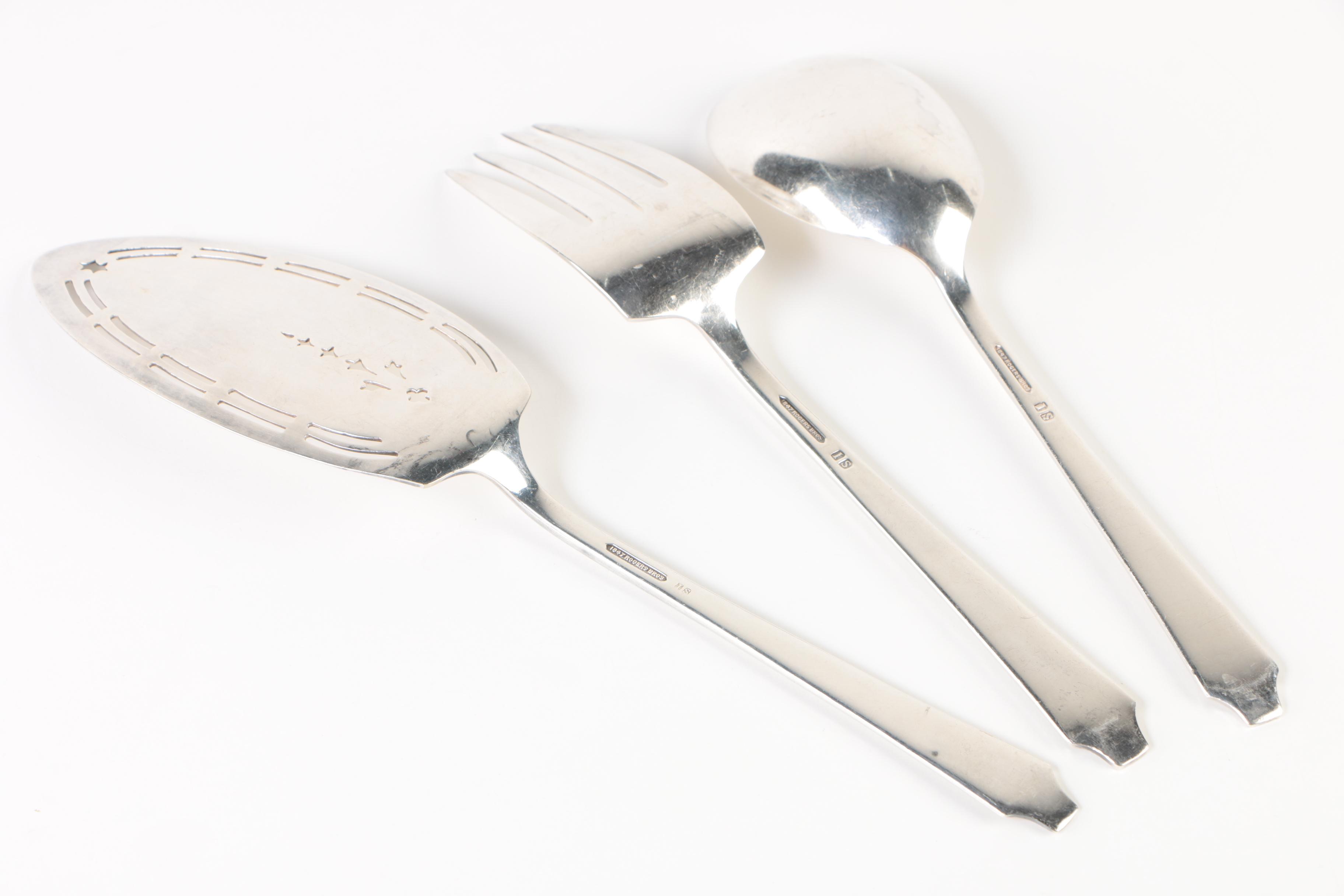 1847 Rogers Bros. "Legacy" Silver Plate Flatware Set