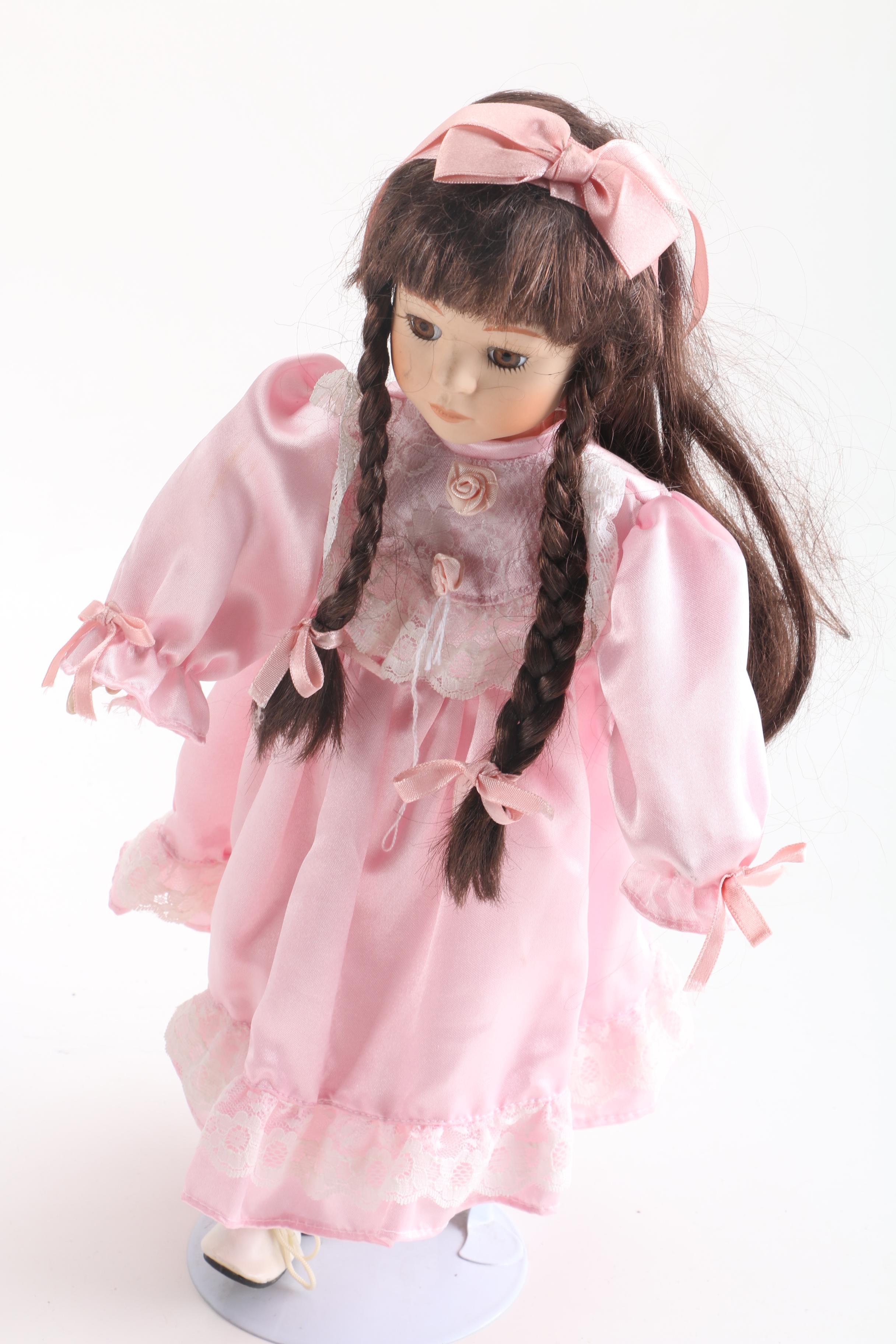 Vintage Porcelain Dolls Featuring Jmisa Collection