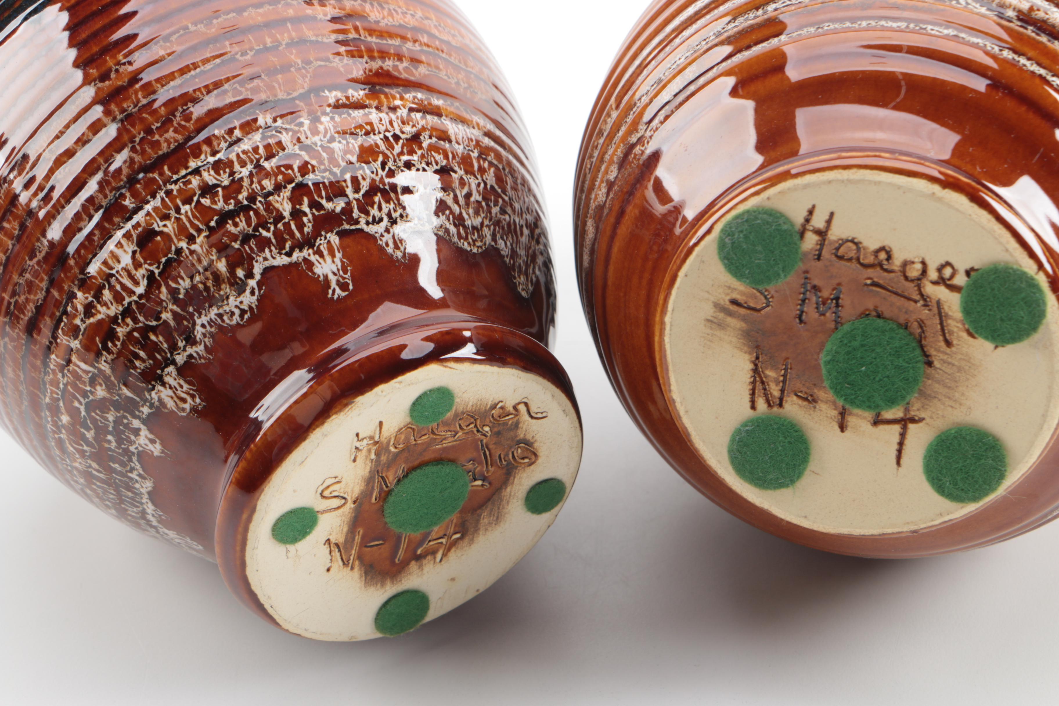 Haeger Signed Sebastiano Maglio Master Art Pottery