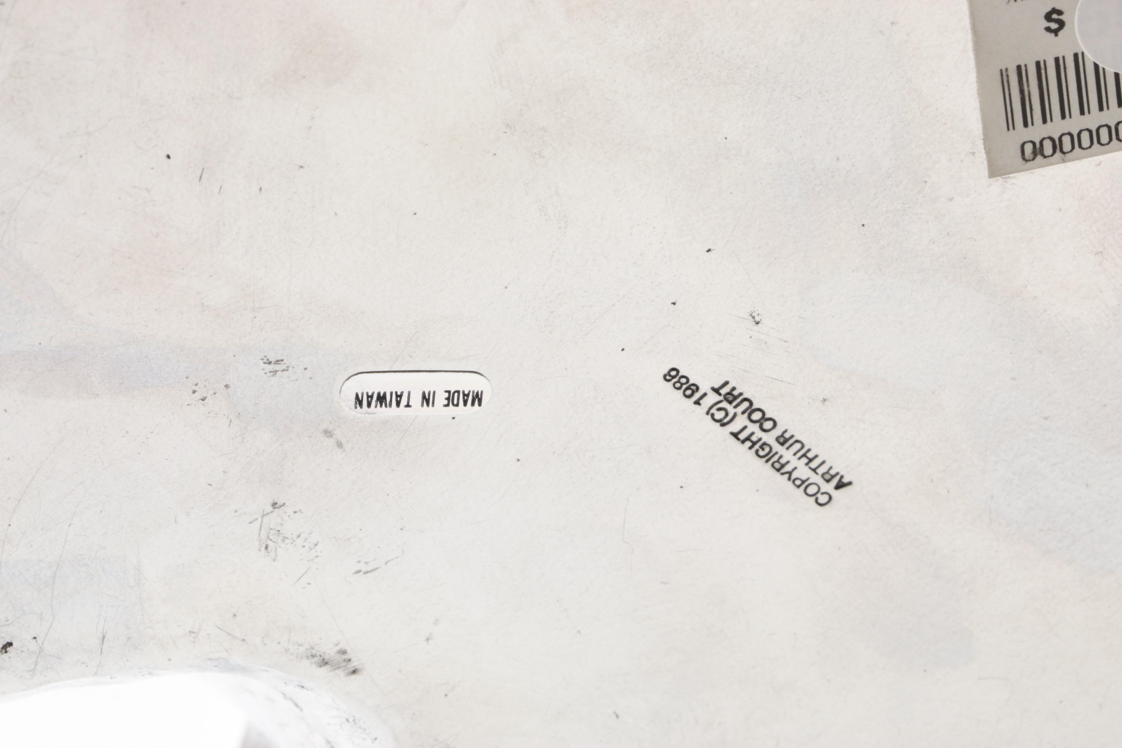 Vintage Arthur Court Aluminum Elephant Wine Bottle Cooler