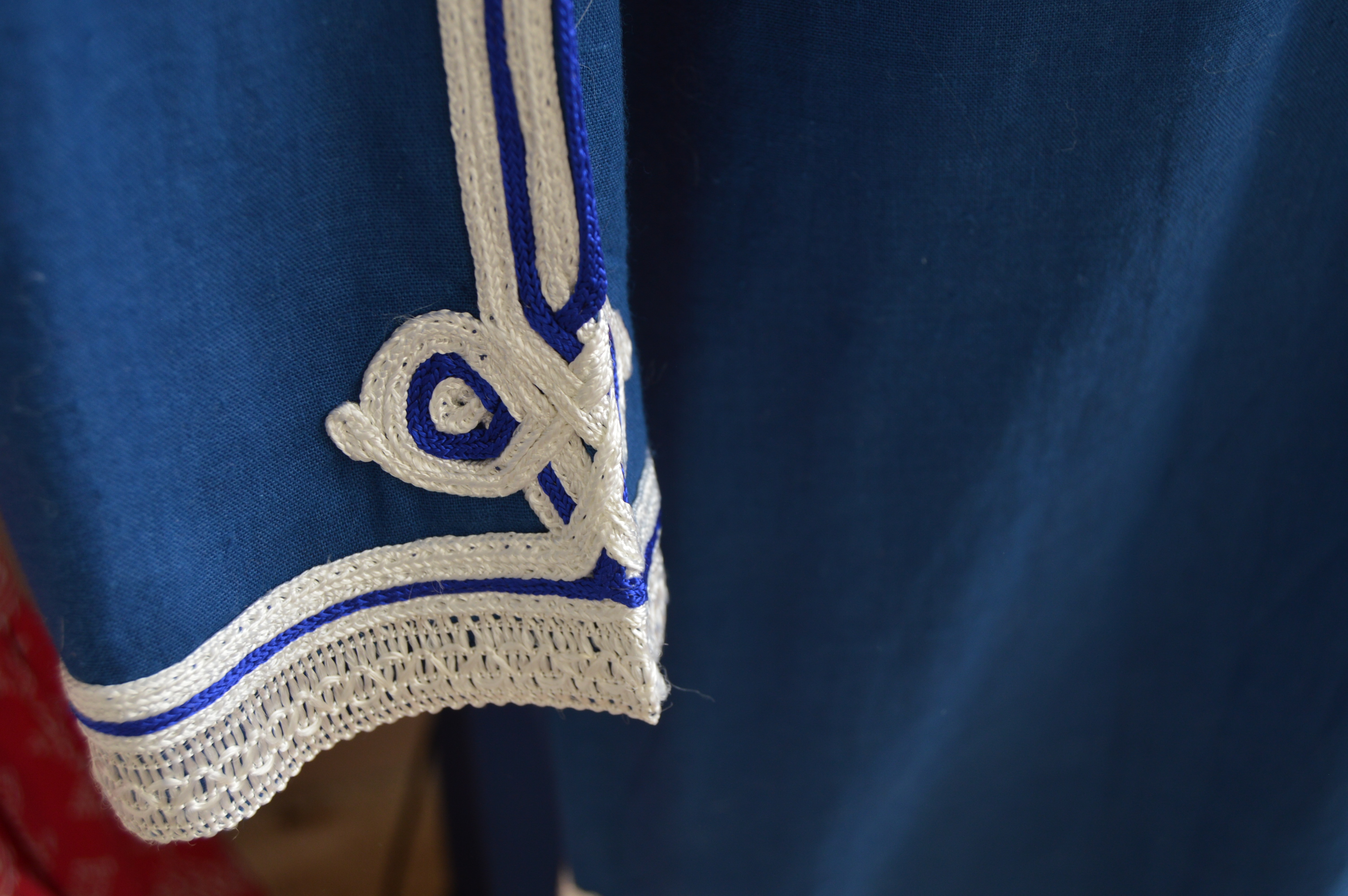 Vintage Saks Pakistani Mirrored Maxi Dress and I. Magnin Moroccan Caftan