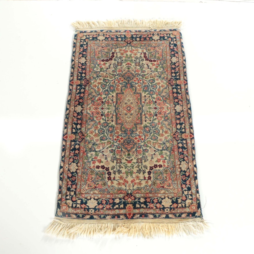 Hand-Knotted Sino-Persian Wool Accent Rug