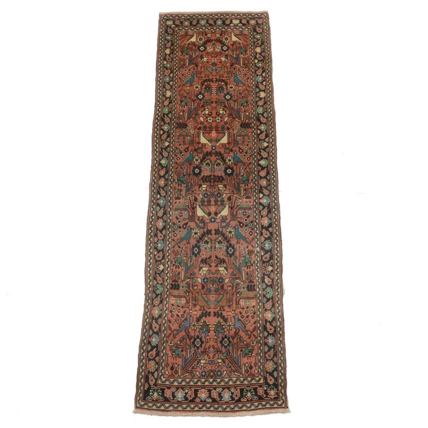 Hand-Knotted Persian Tree of Life Carpet Runner