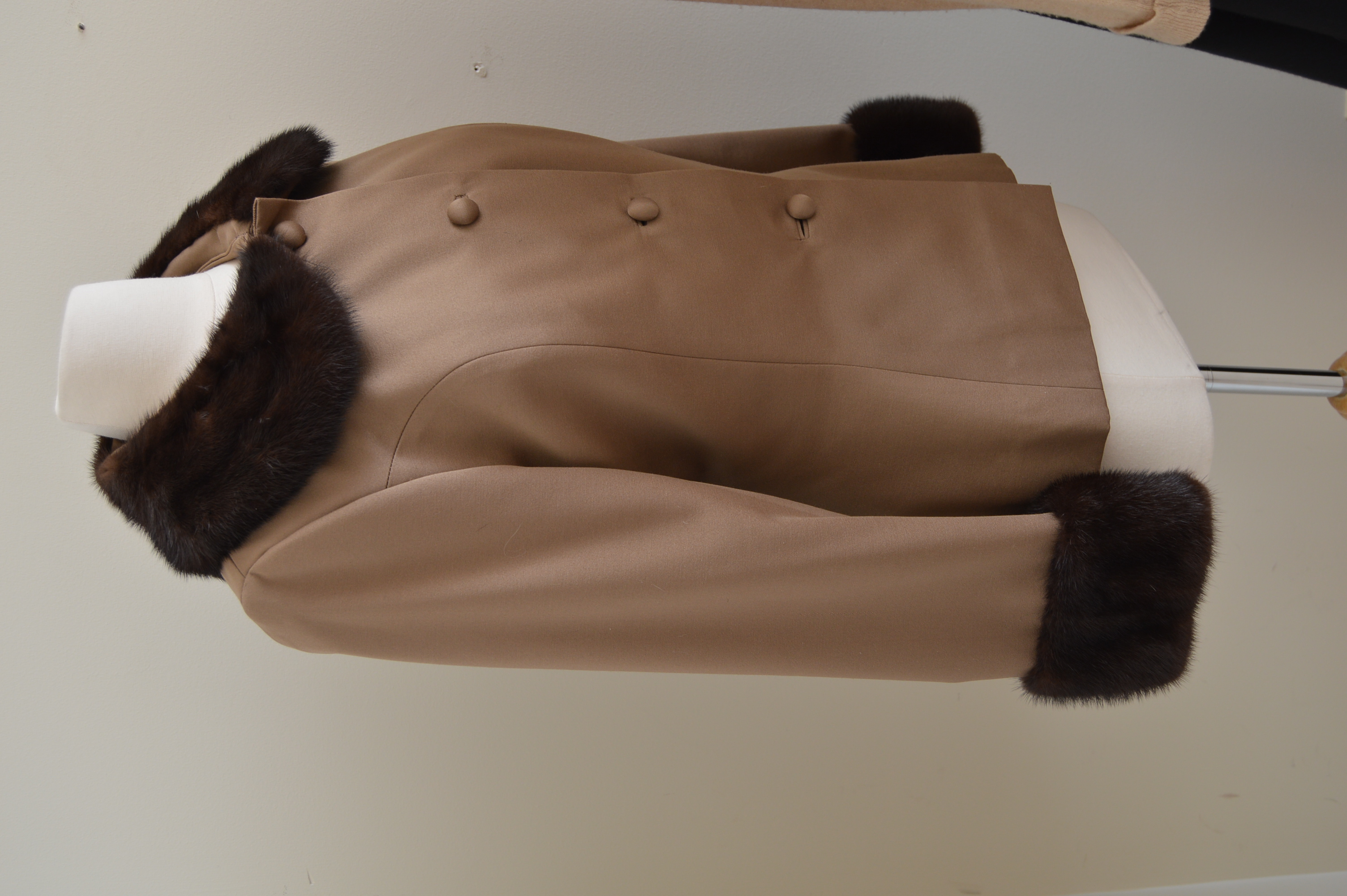 Women's Vintage Separates with Bullock's Suit Trimmed in Mink & Cashmere Sweater