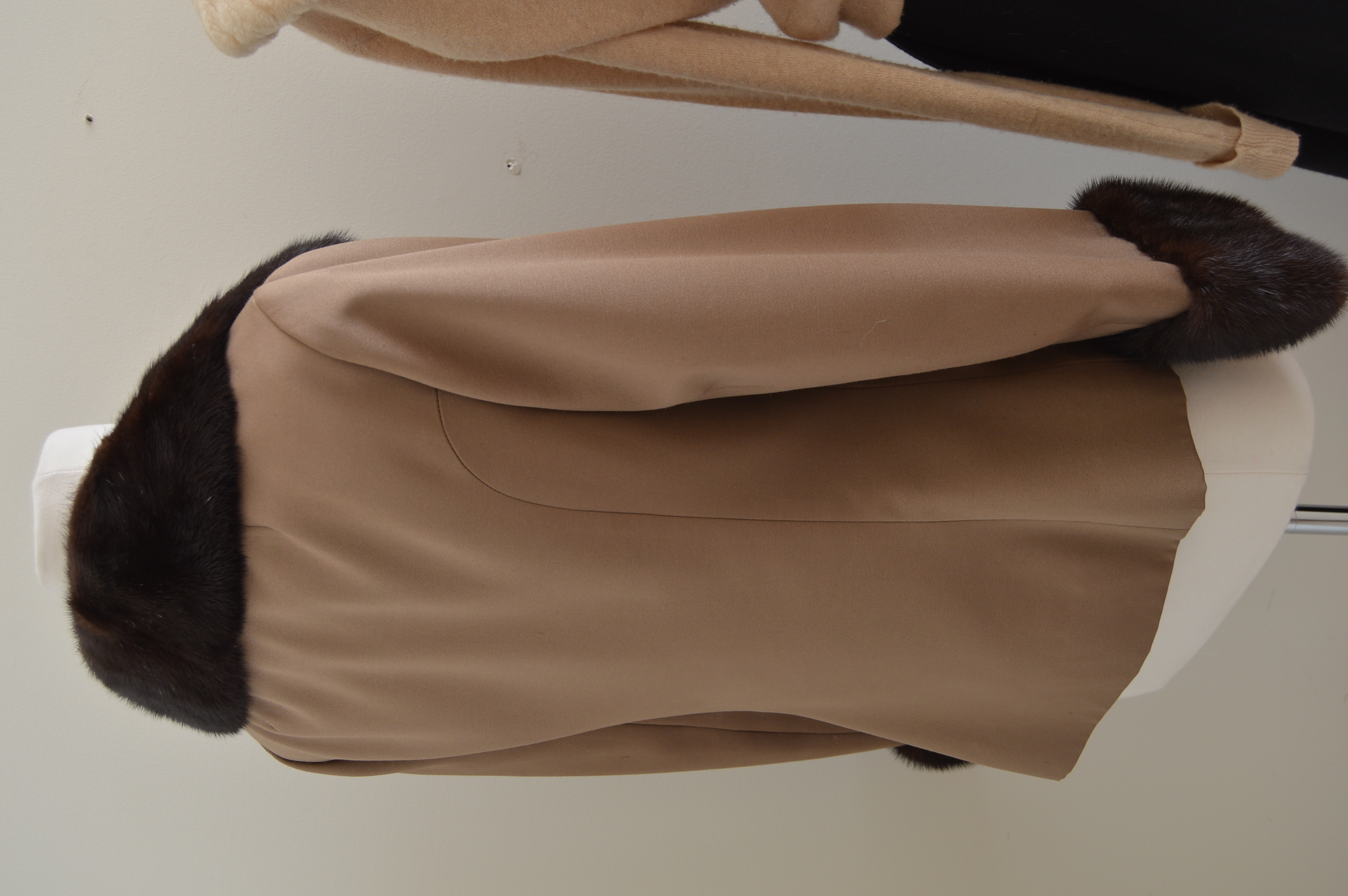 Women's Vintage Separates with Bullock's Suit Trimmed in Mink & Cashmere Sweater