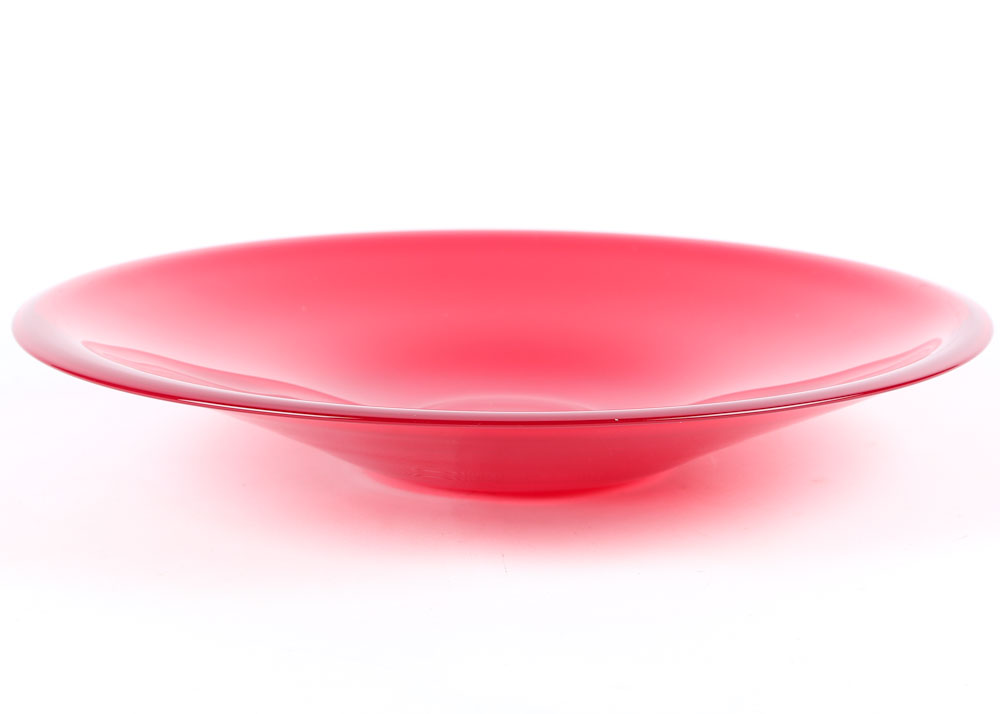 Art Glass Centerpiece Bowl