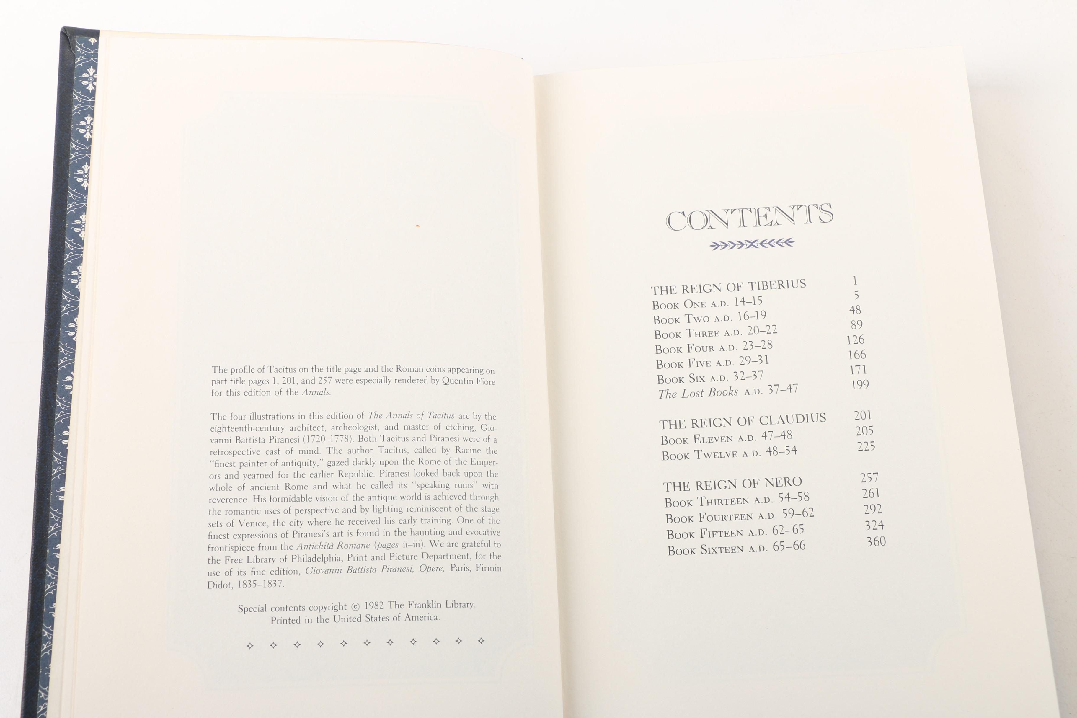 Franklin Library Books Including Keats, Eliot and Saint Augustine