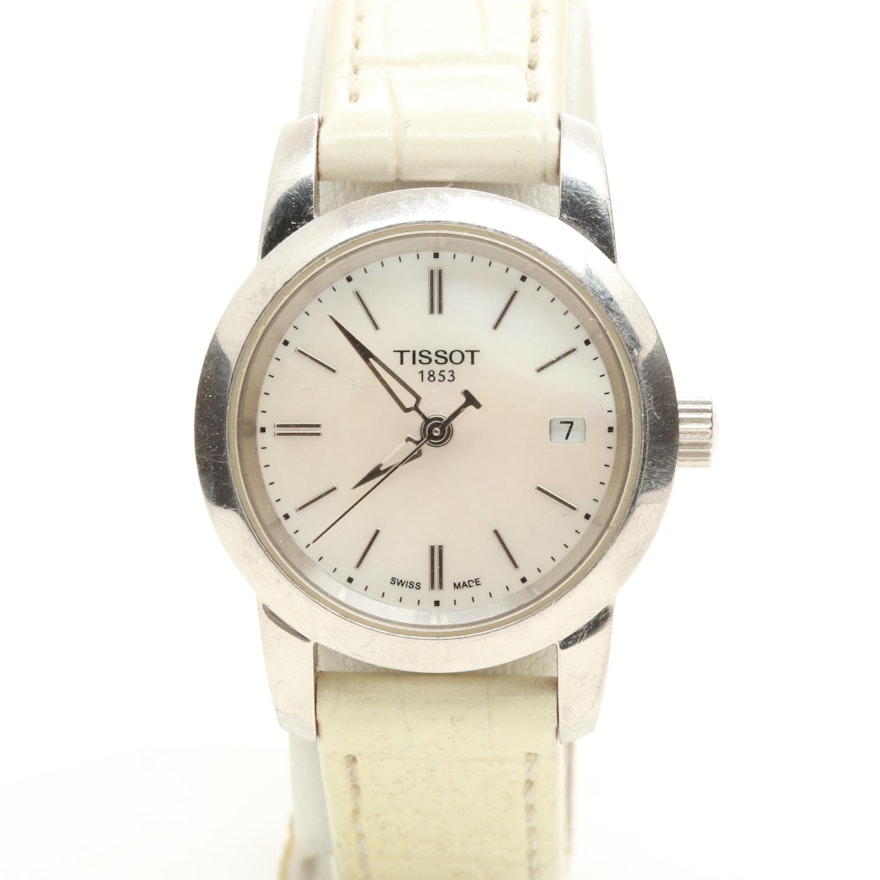 Tissot 1853 Swiss Made Stainless Steel Mother of Pearl Wristwatch