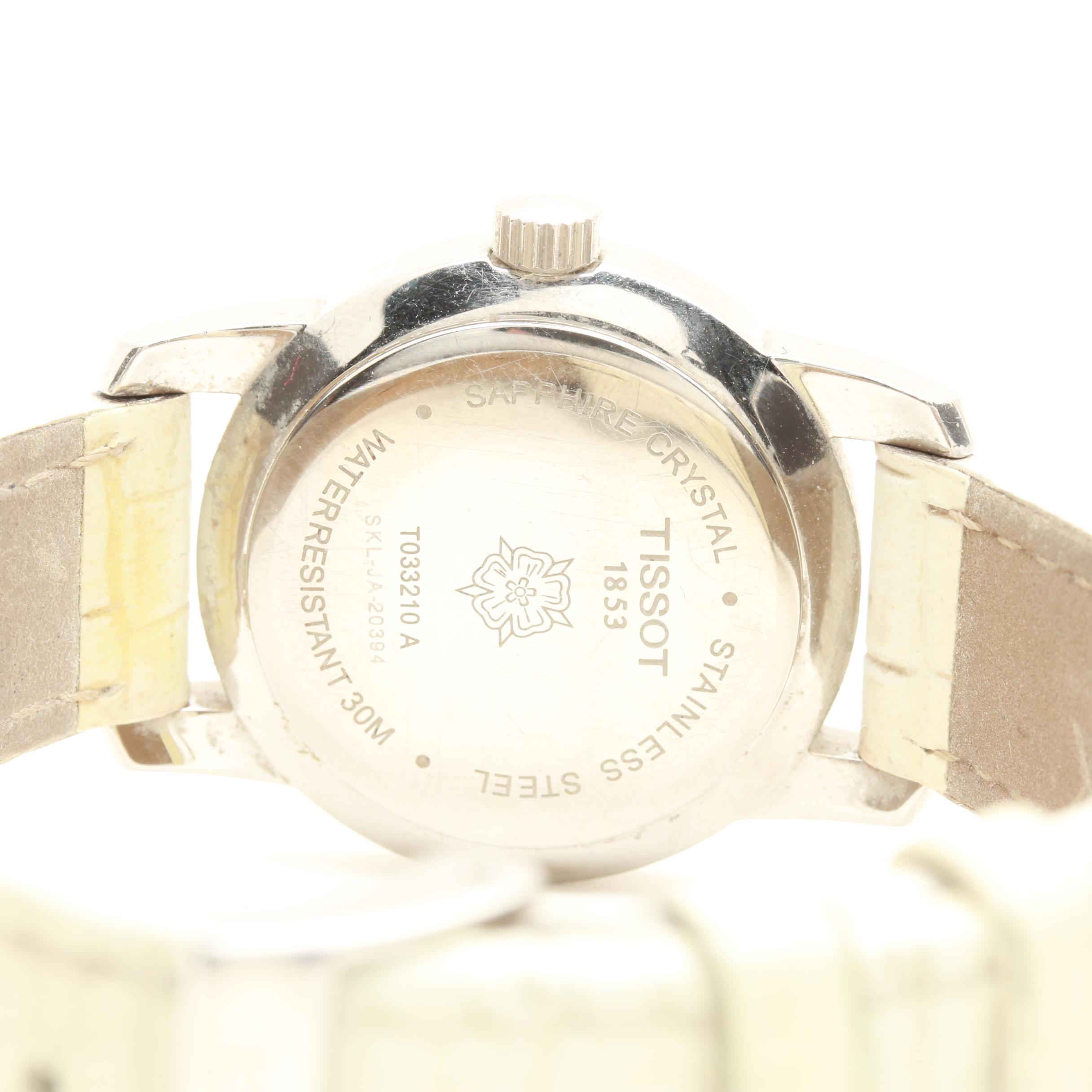 Tissot 1853 Swiss Made Stainless Steel Mother of Pearl Watch