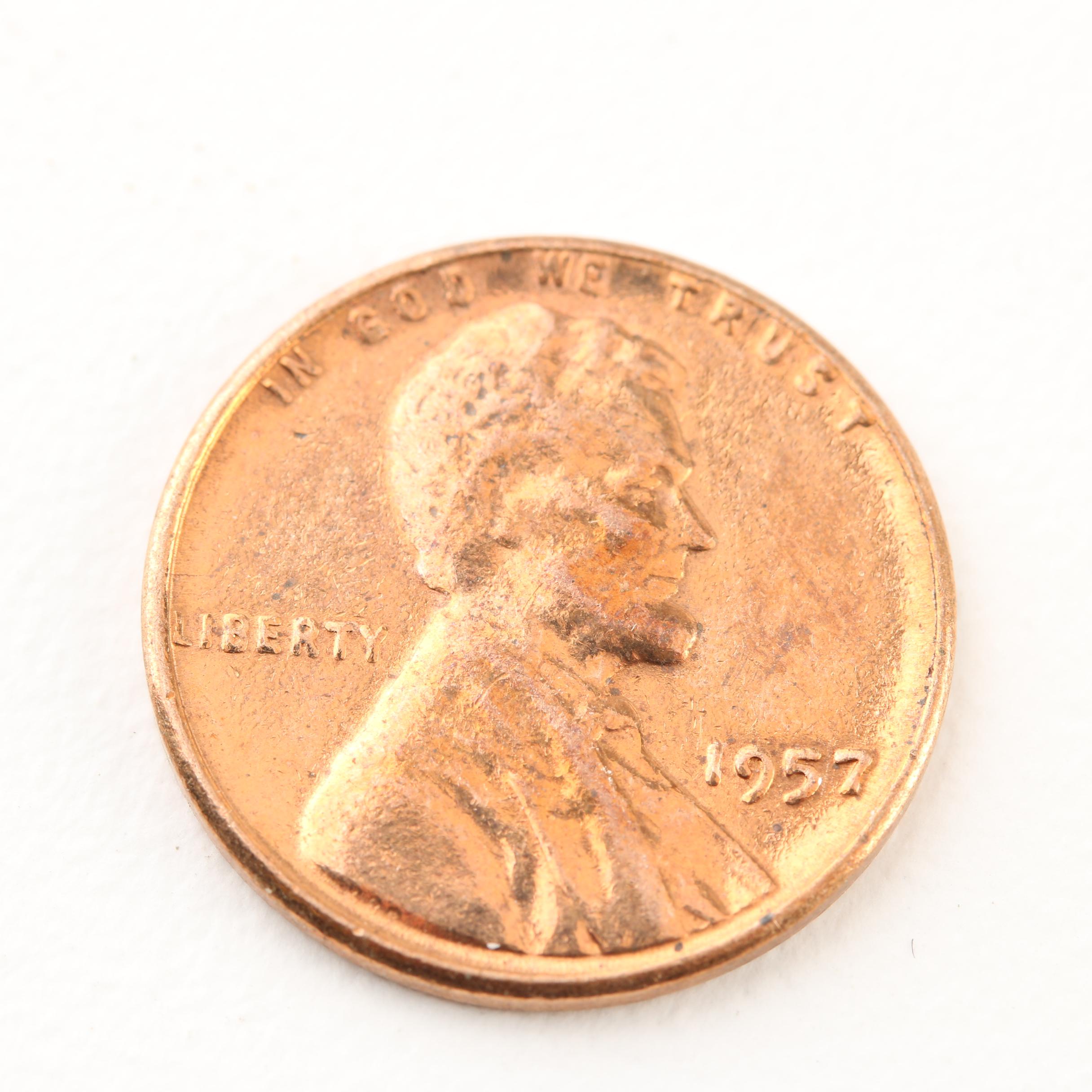Group of Approximately 2000 Lincoln Wheat Cents