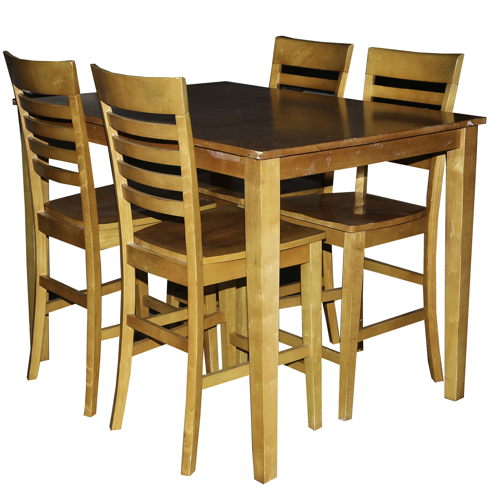 Contemporary Pub Style Table and Chairs