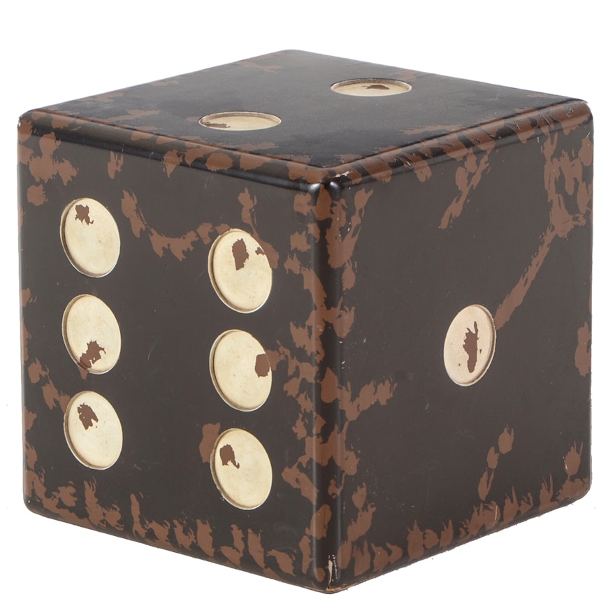 Molded Die (Dice) Accent Table