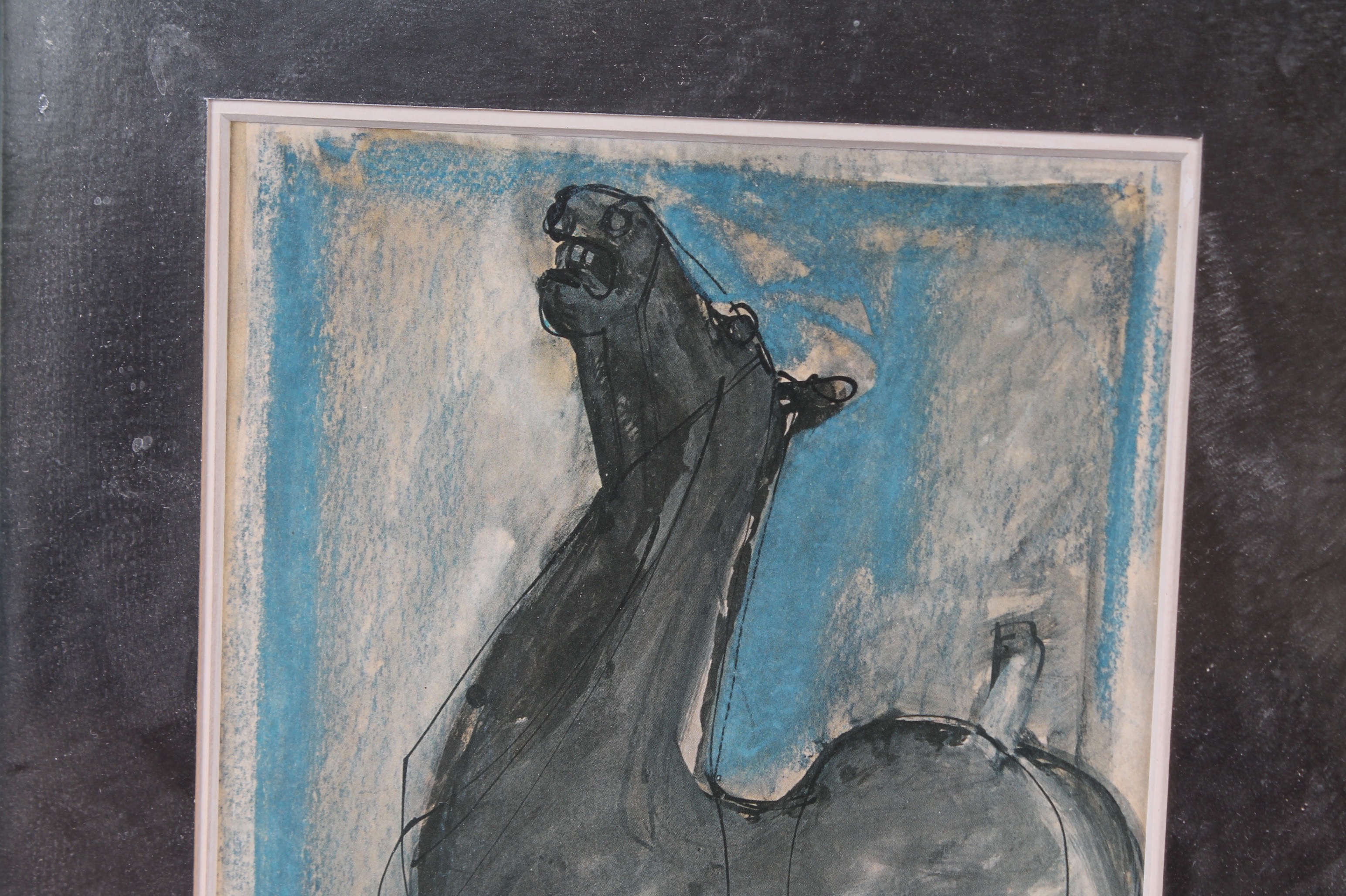 Marino Marini Mid Century Offset Lithograph "Horse"