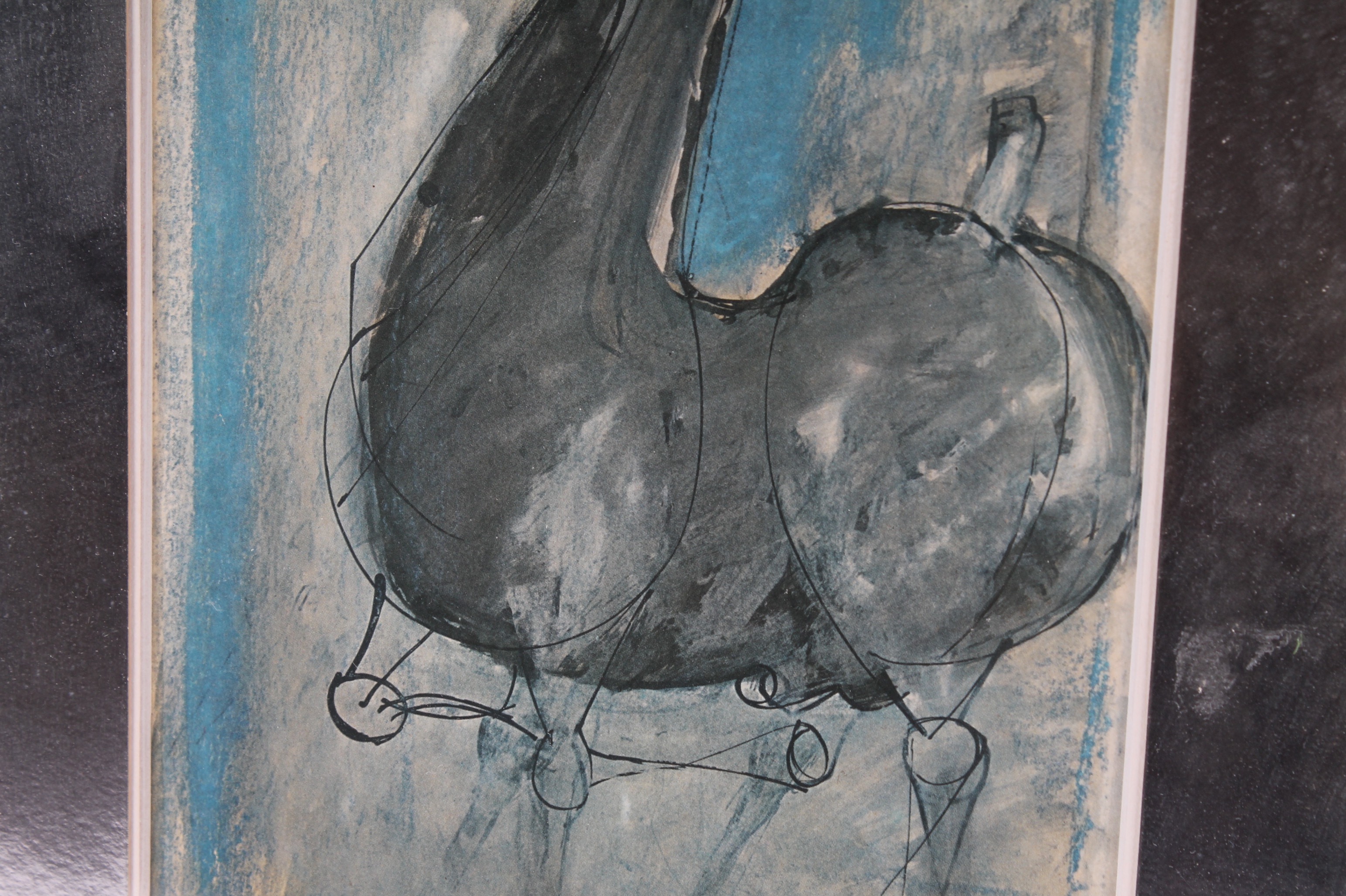 Marino Marini Mid Century Offset Lithograph "Horse"