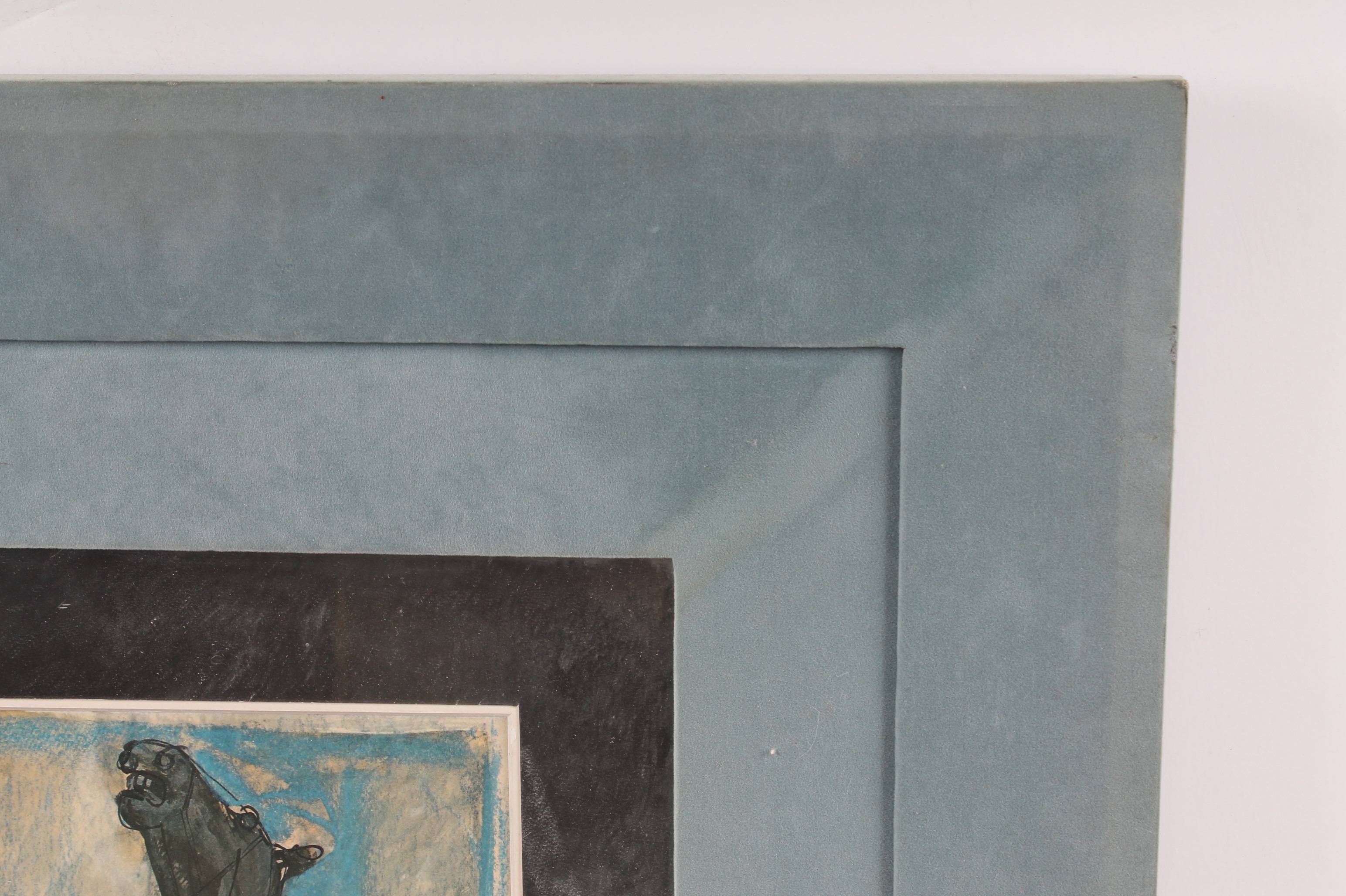 Marino Marini Mid Century Offset Lithograph "Horse"