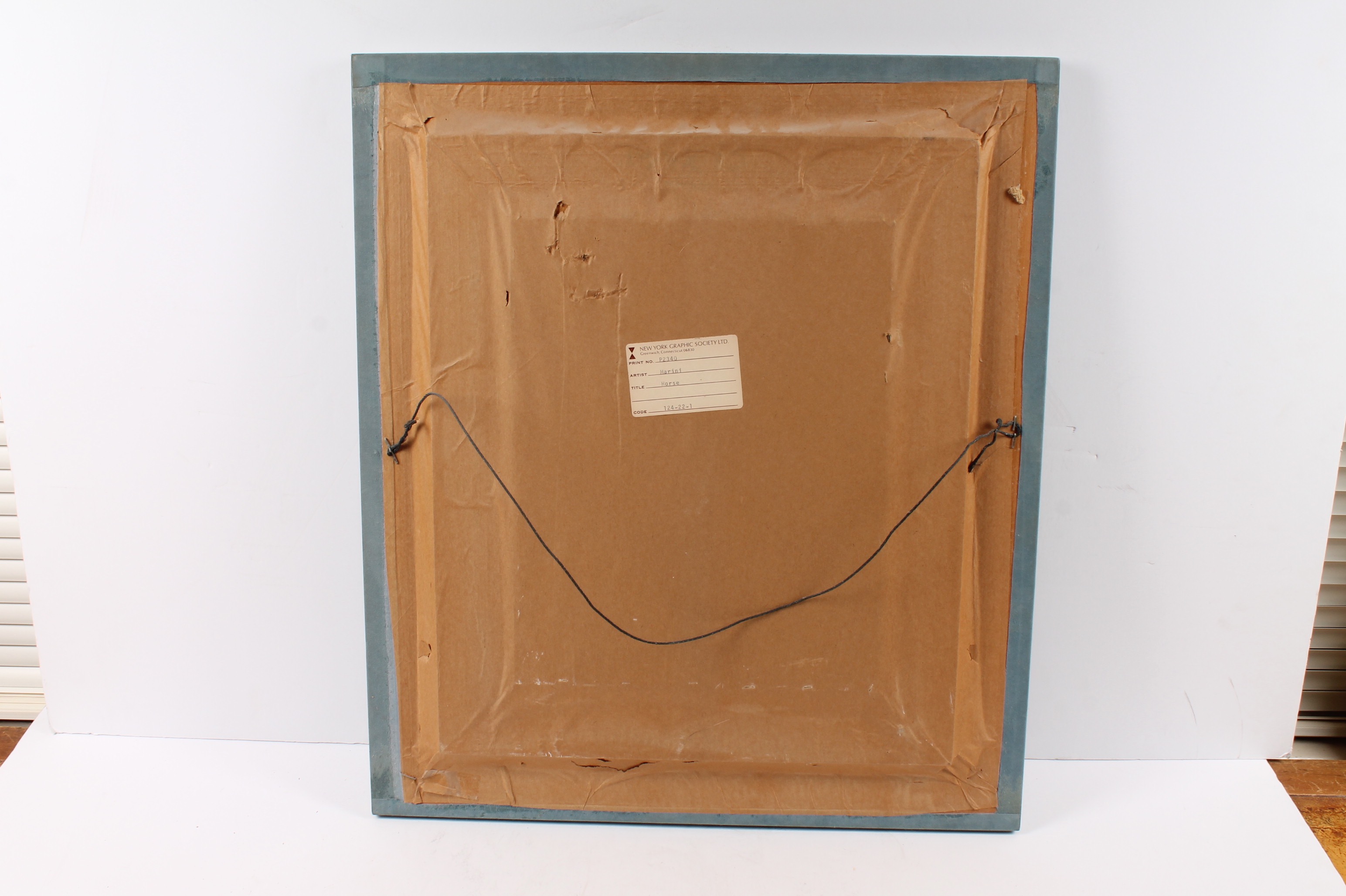 Marino Marini Mid Century Offset Lithograph "Horse"